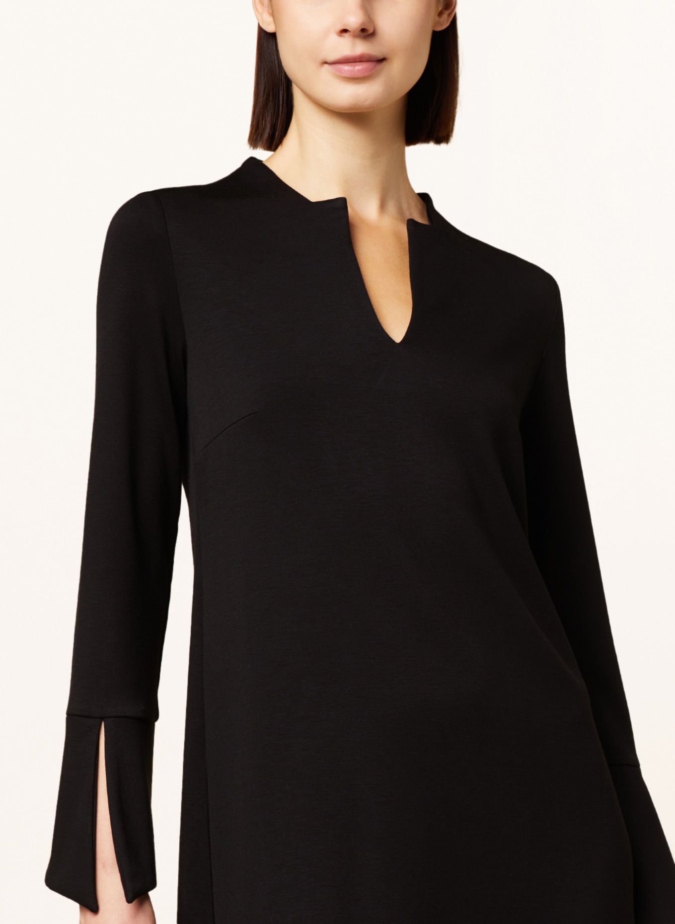 Ana Alcazar Jersey dress, Color: BLACK (Image 4)