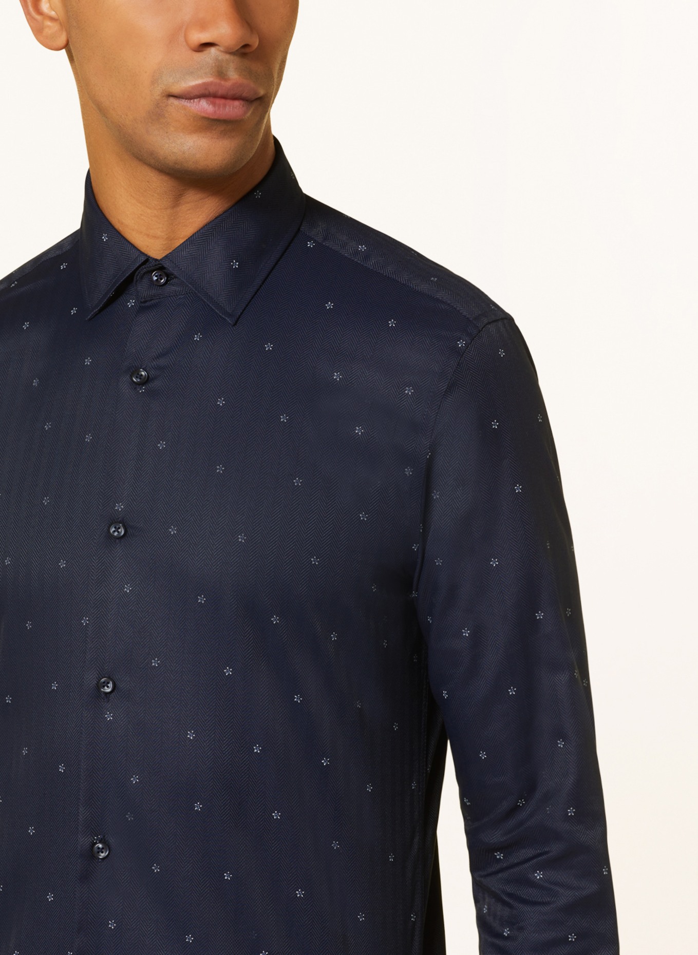 JOOP! Shirt PIT slim fit, Color: DARK BLUE/ WHITE (Image 4)