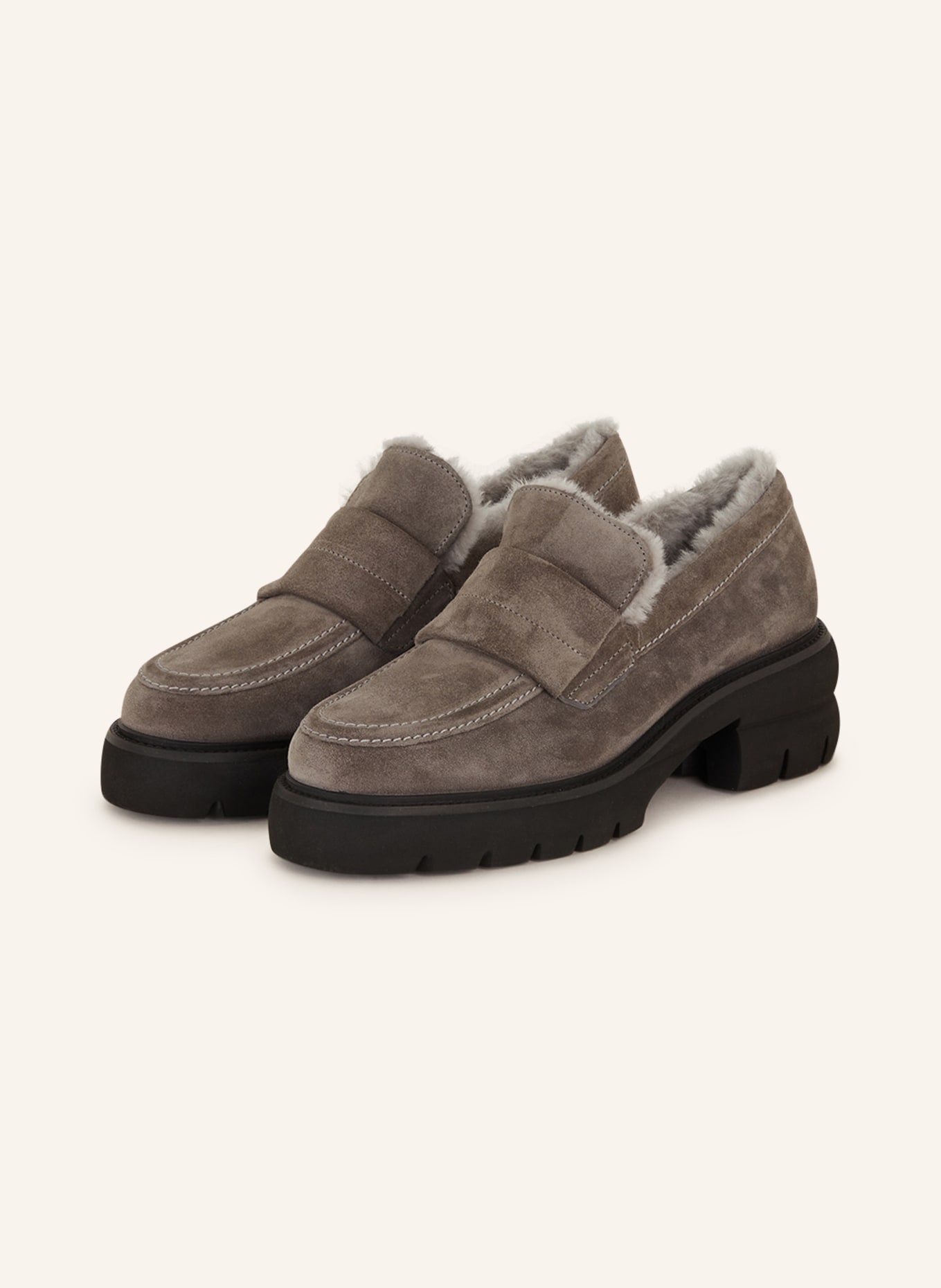 KENNEL & SCHMENGER Loafers PROOF, Color: GRAY (Image 1)