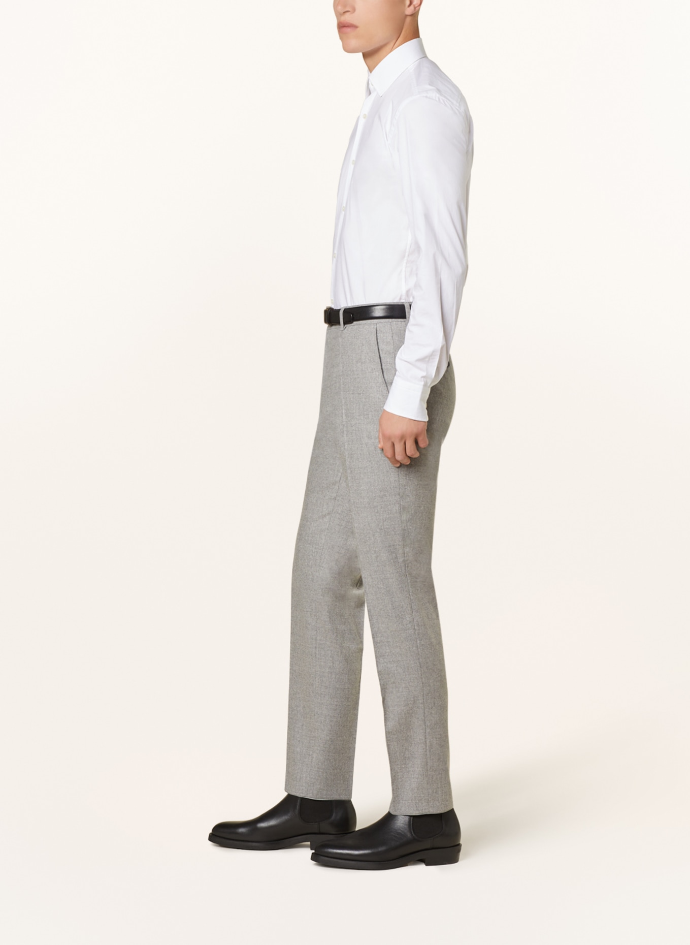 BOSS Suit trousers GENIUS slim fit, Color: 041 SILVER (Image 5)