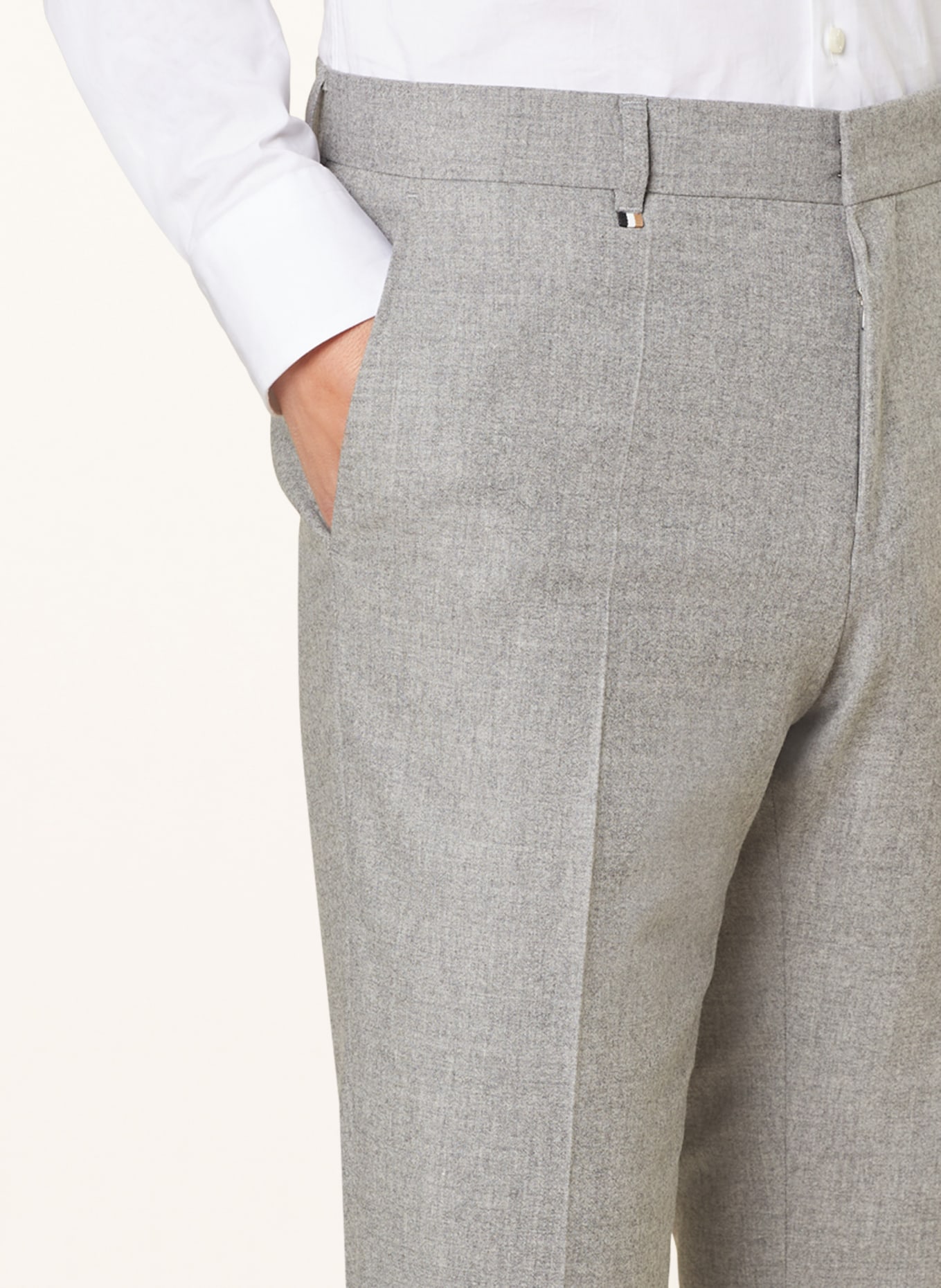 BOSS Anzughose GENIUS Slim Fit, Farbe: 041 SILVER (Bild 6)