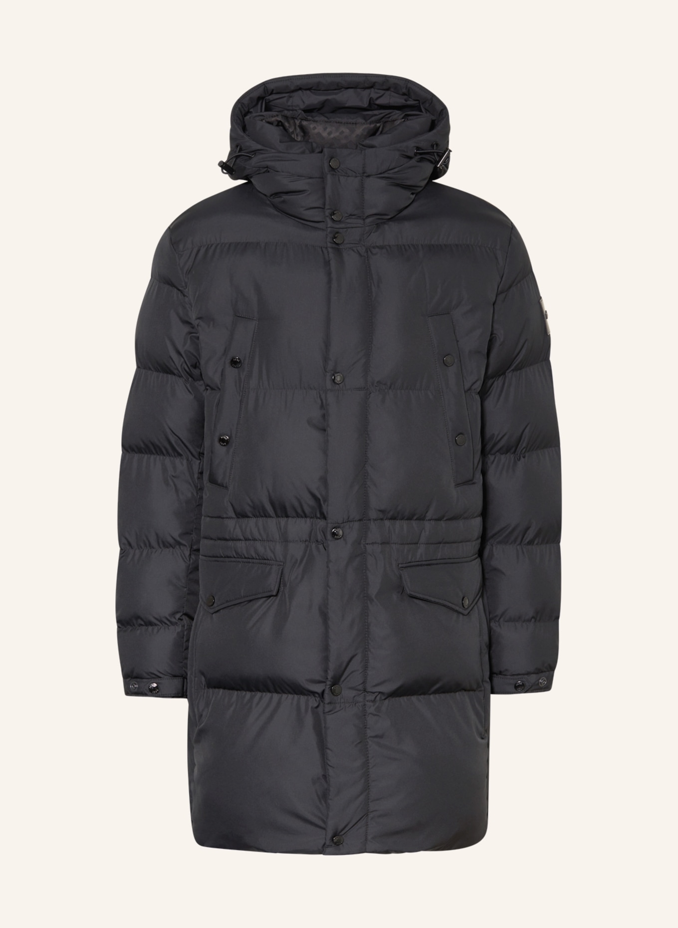 BOSS Quilted coat CONDOLO, Color: BLACK (Image 1)