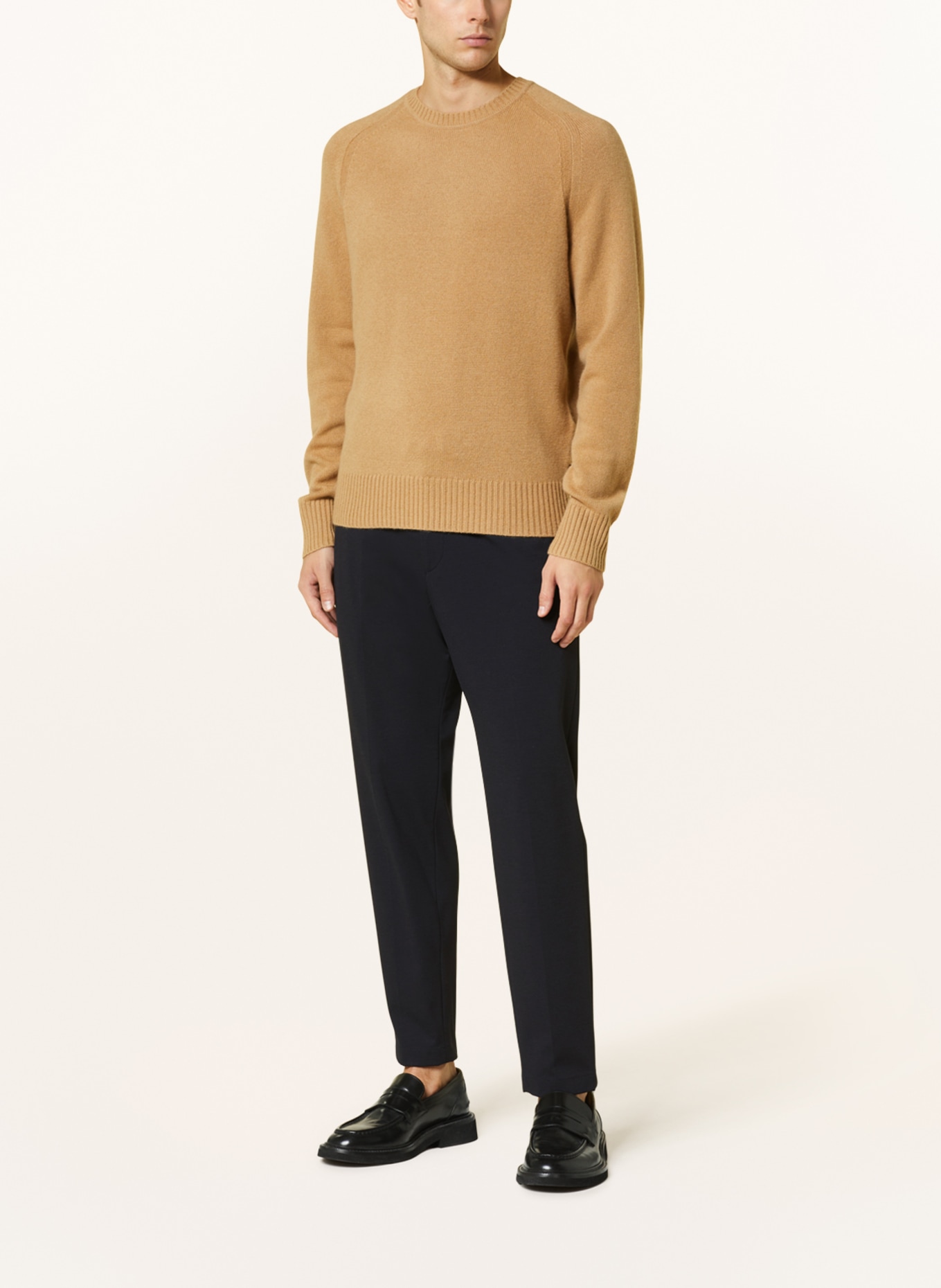BOSS Cashmere sweater MAGLIO, Color: BEIGE (Image 2)