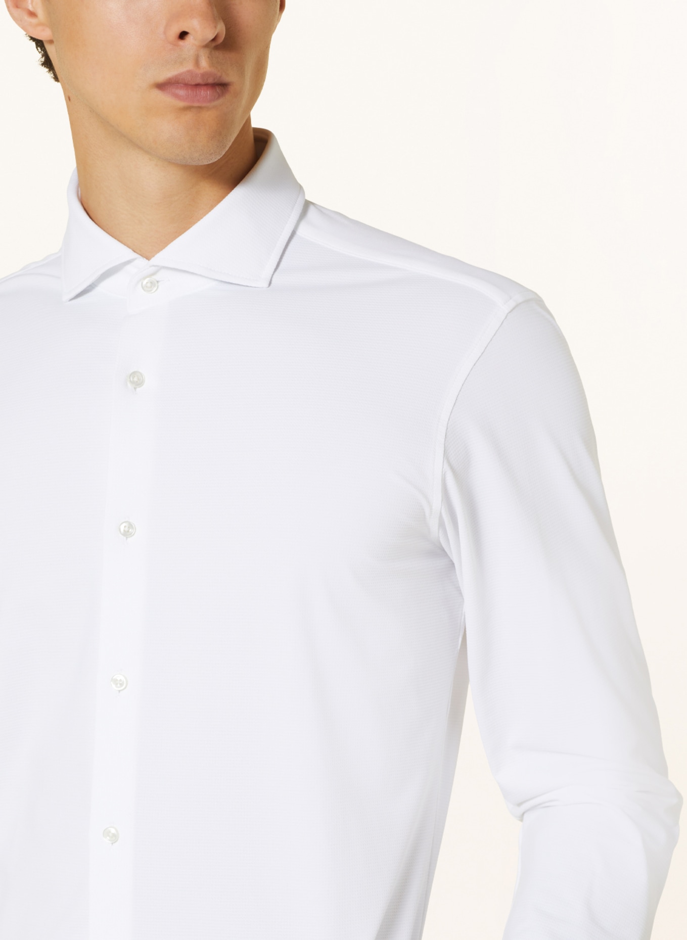 BOSS Jersey shirt JOE PERFORMANCE regular fit, Color: WHITE (Image 4)