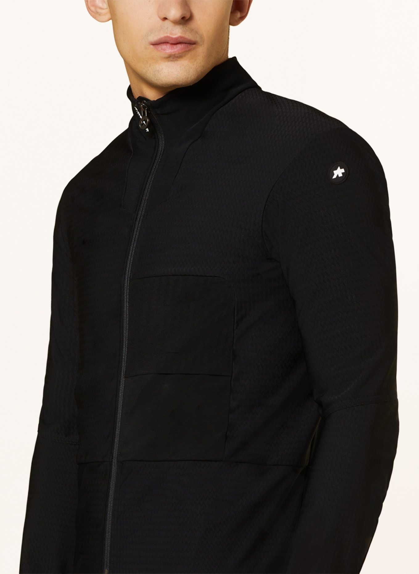 ASSOS Thermal cycling jacket EQUIPE R HABU WINTER S9, Color: BLACK (Image 4)