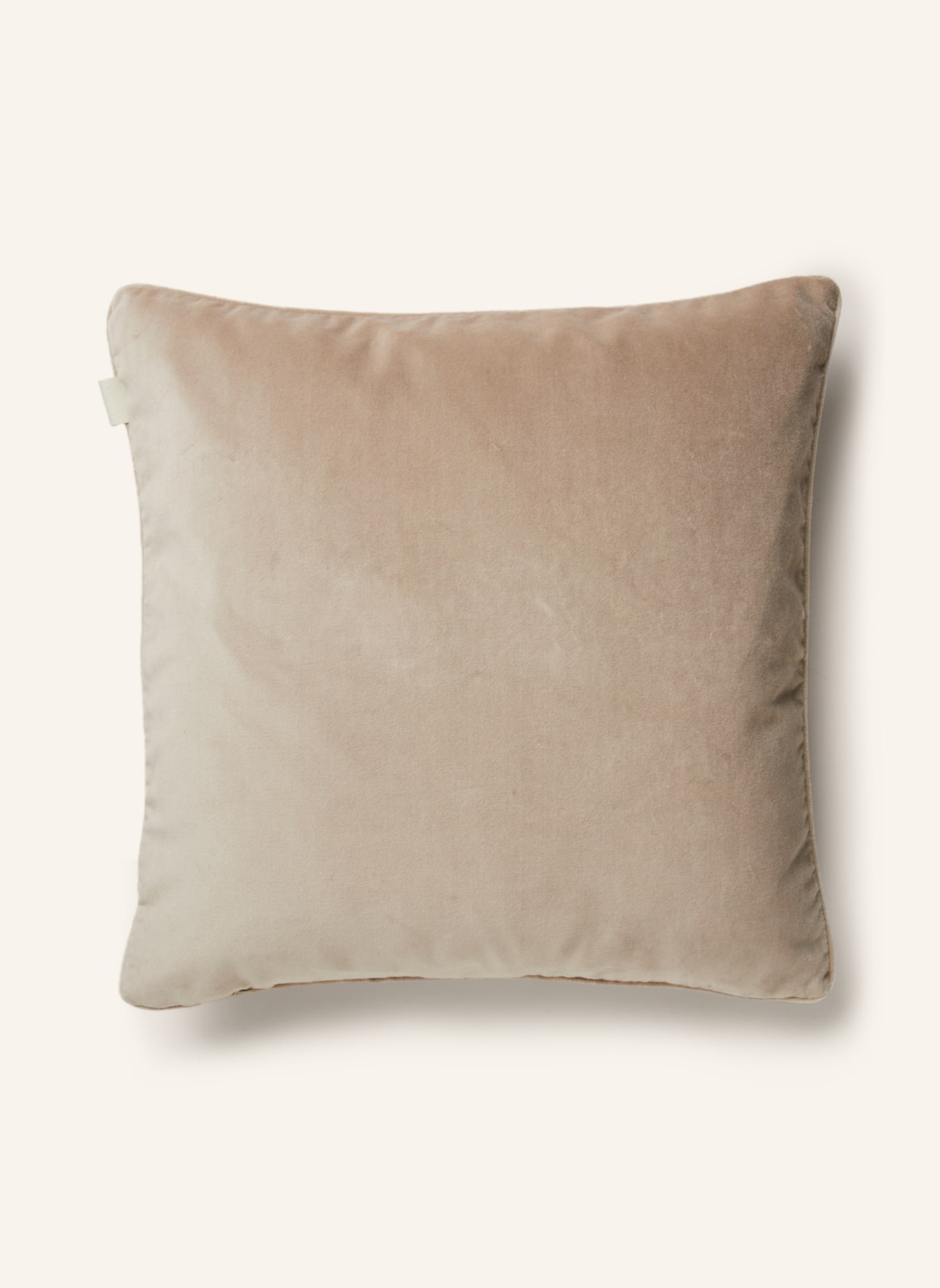 GANT HOME Decorative cushions made of velvet, Color: BEIGE (Image 2)