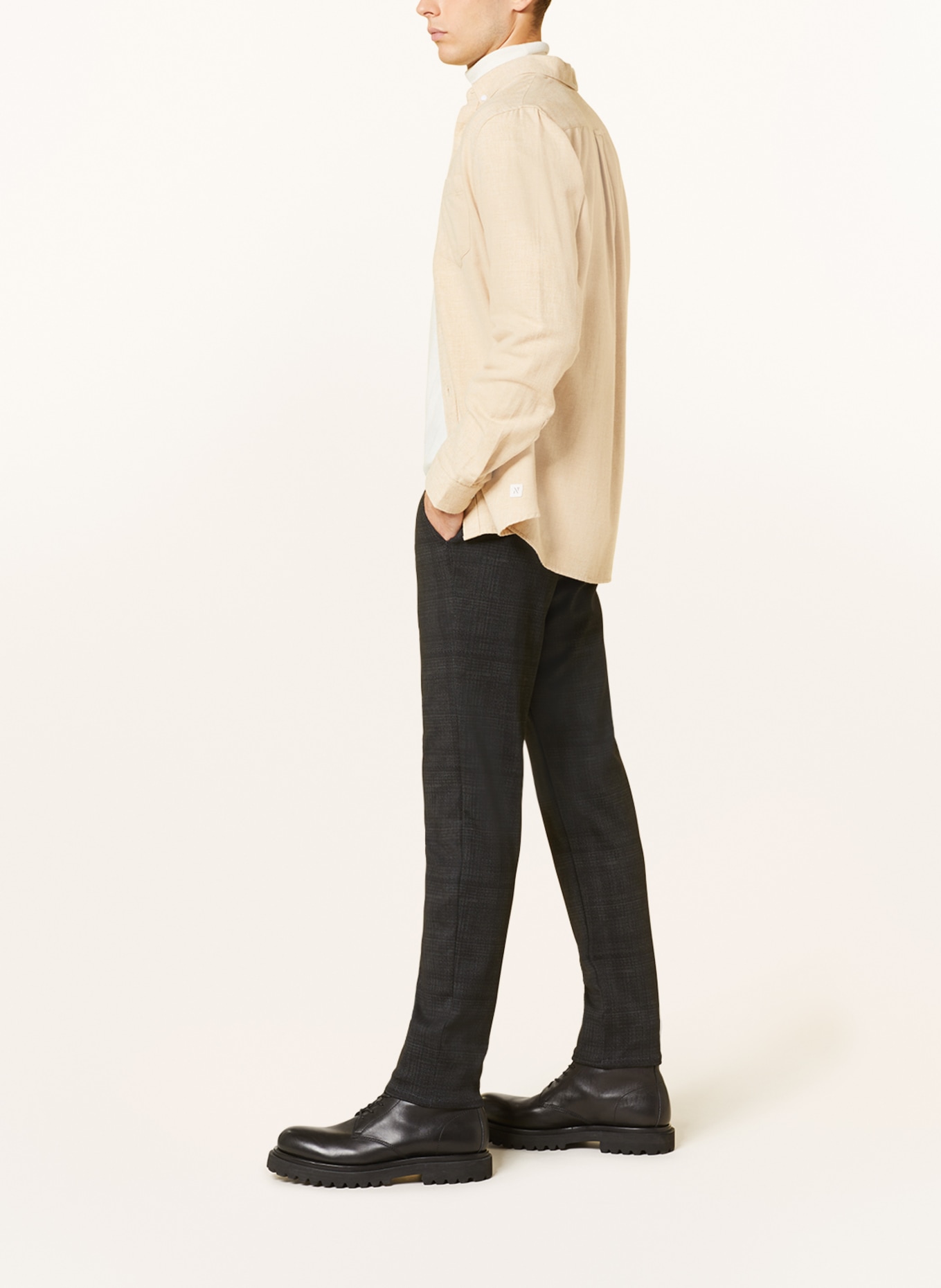 MAC Chino kalhoty LENNOX Modern Fit, Barva: ČERNÁ (Obrázek 4)