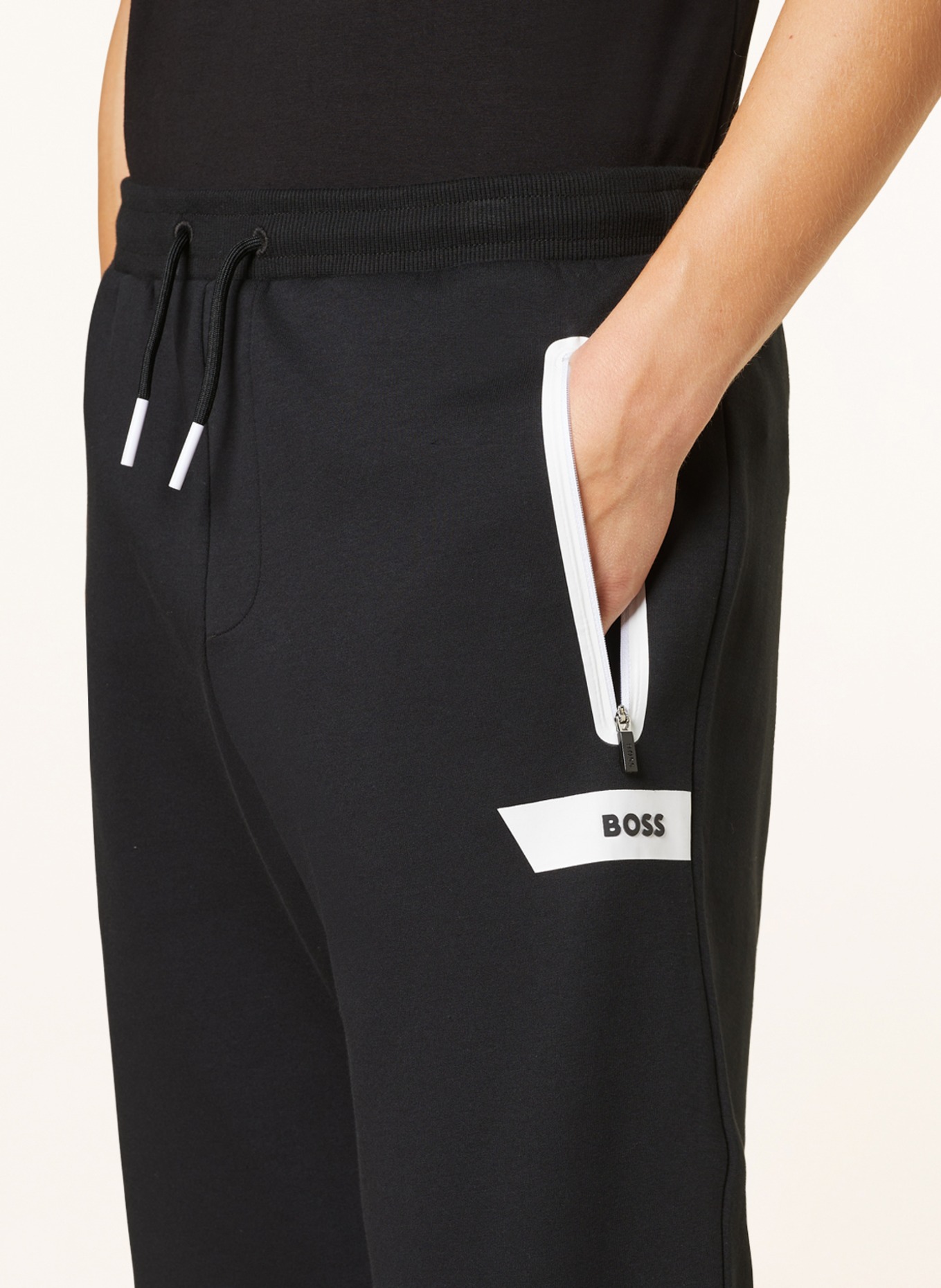 BOSS Sweatpants HADIM, Color: BLACK (Image 5)