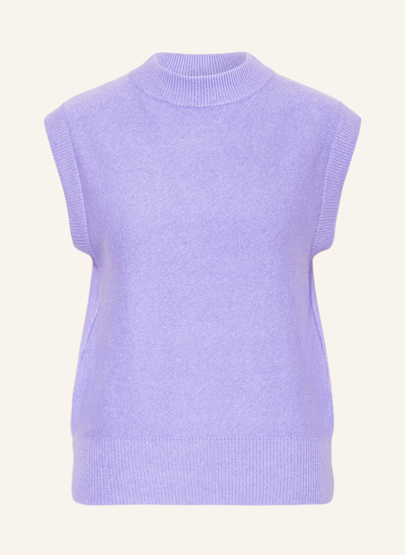 BEAUMONT Sweater vest STAR, Color: LIGHT PURPLE (Image 1)