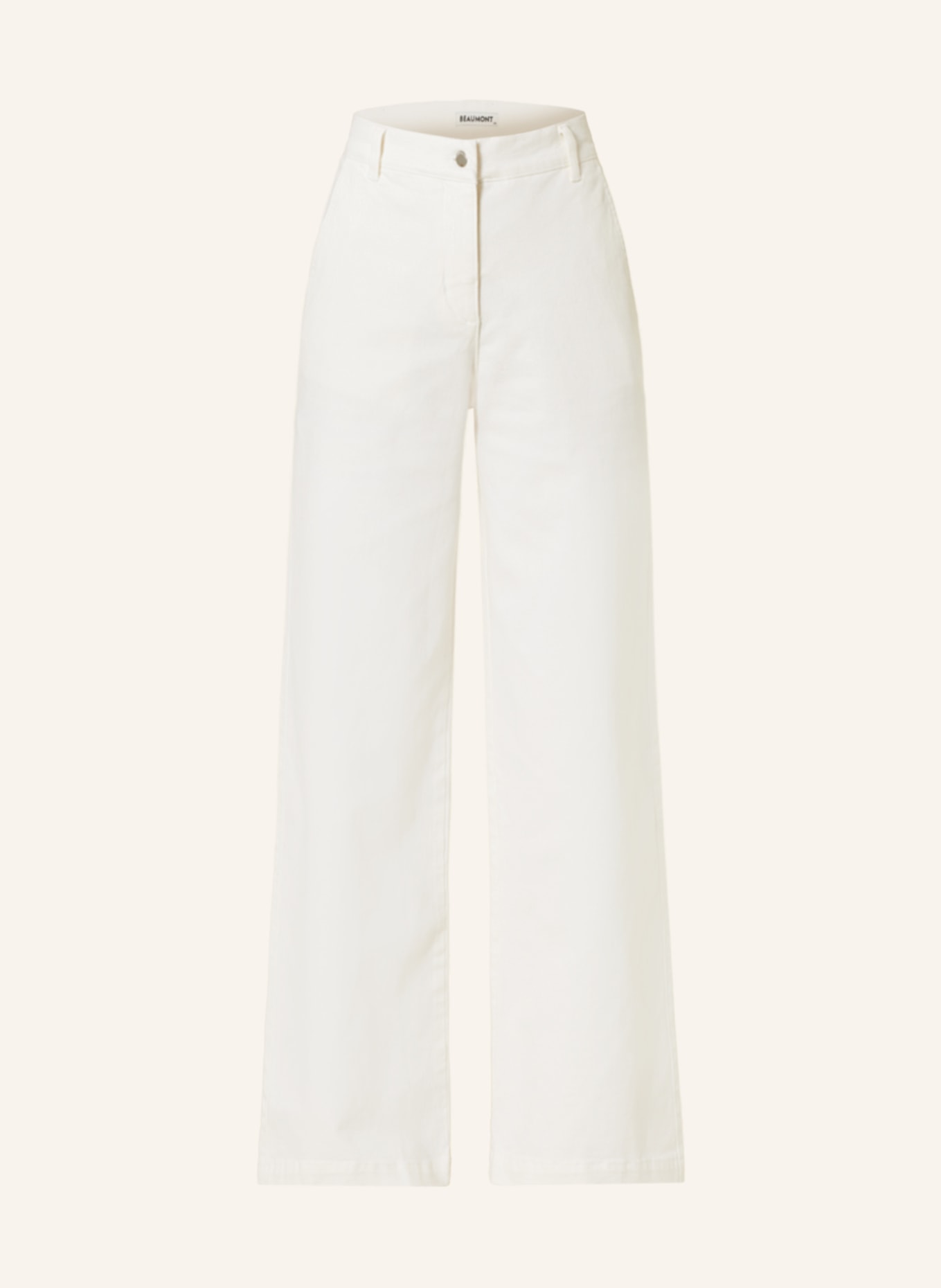 Denim look linen trousers new arrivals