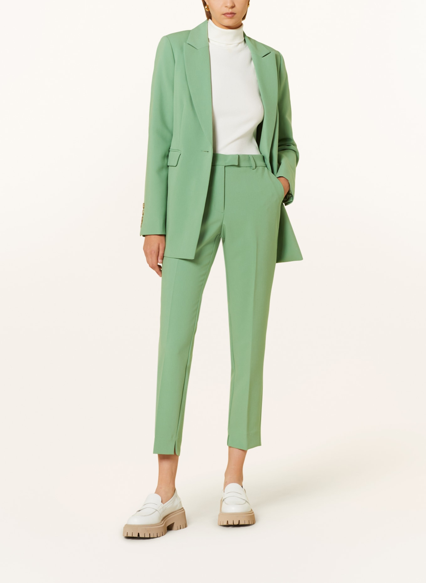 BEAUMONT Trousers ALIX, Color: LIGHT GREEN (Image 2)