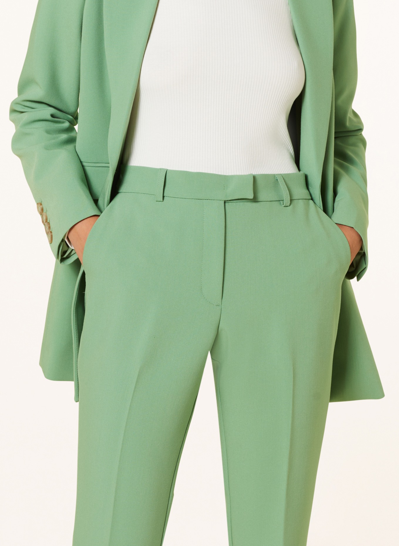 BEAUMONT Trousers ALIX, Color: LIGHT GREEN (Image 5)
