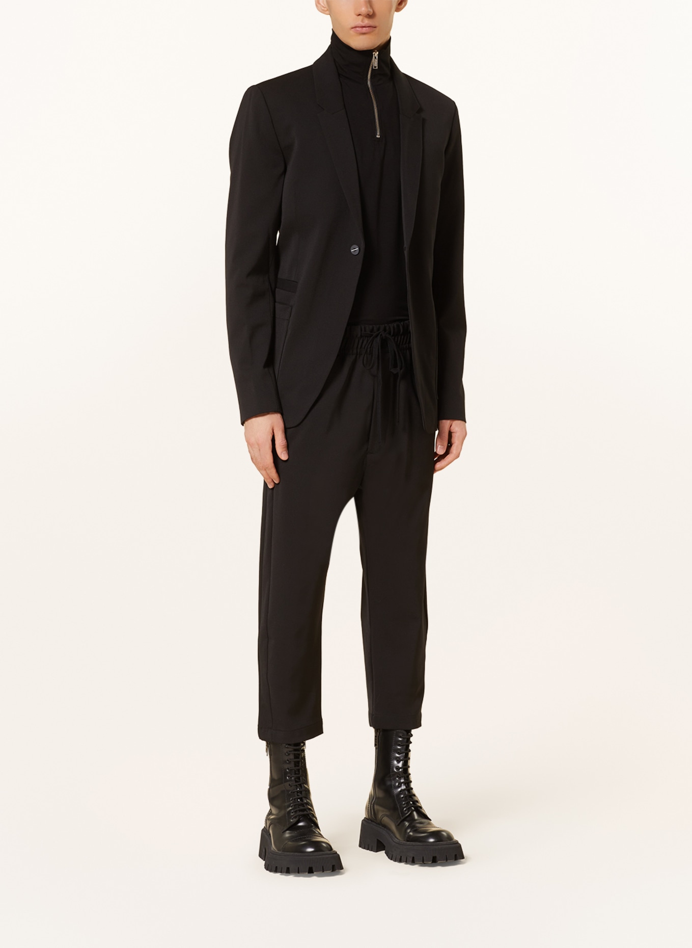 thom/krom Tailored jacket slim fit, Color: BLACK (Image 2)