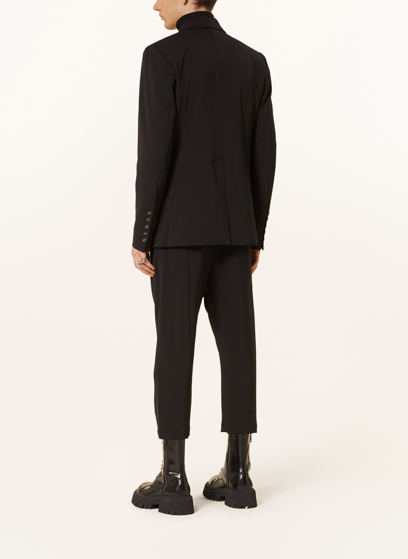 thom/krom Tailored jacket slim fit, Color: BLACK (Image 3)