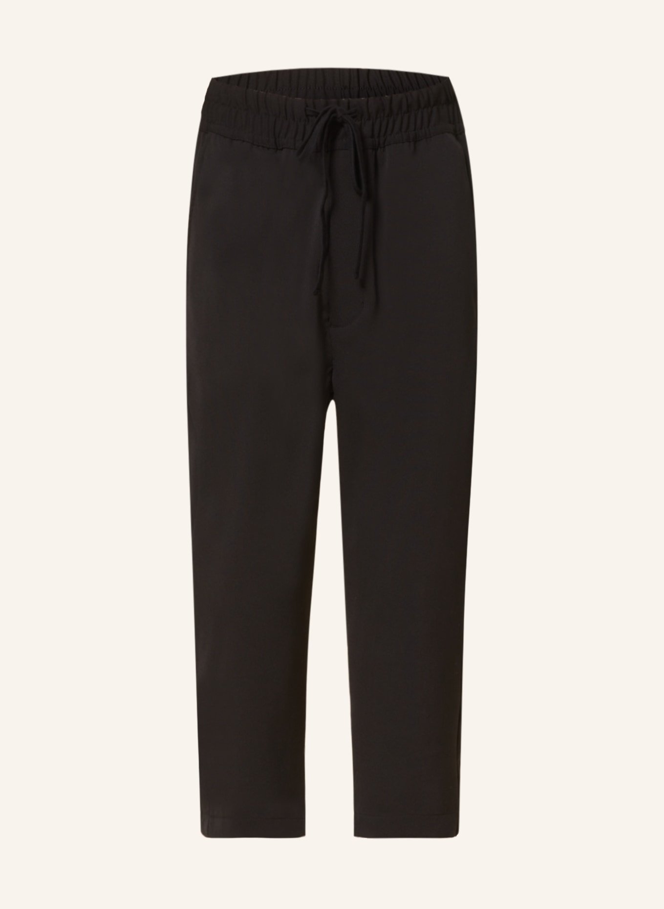 thom/krom Pants in jogger style slim fit, Color: BLACK (Image 1)