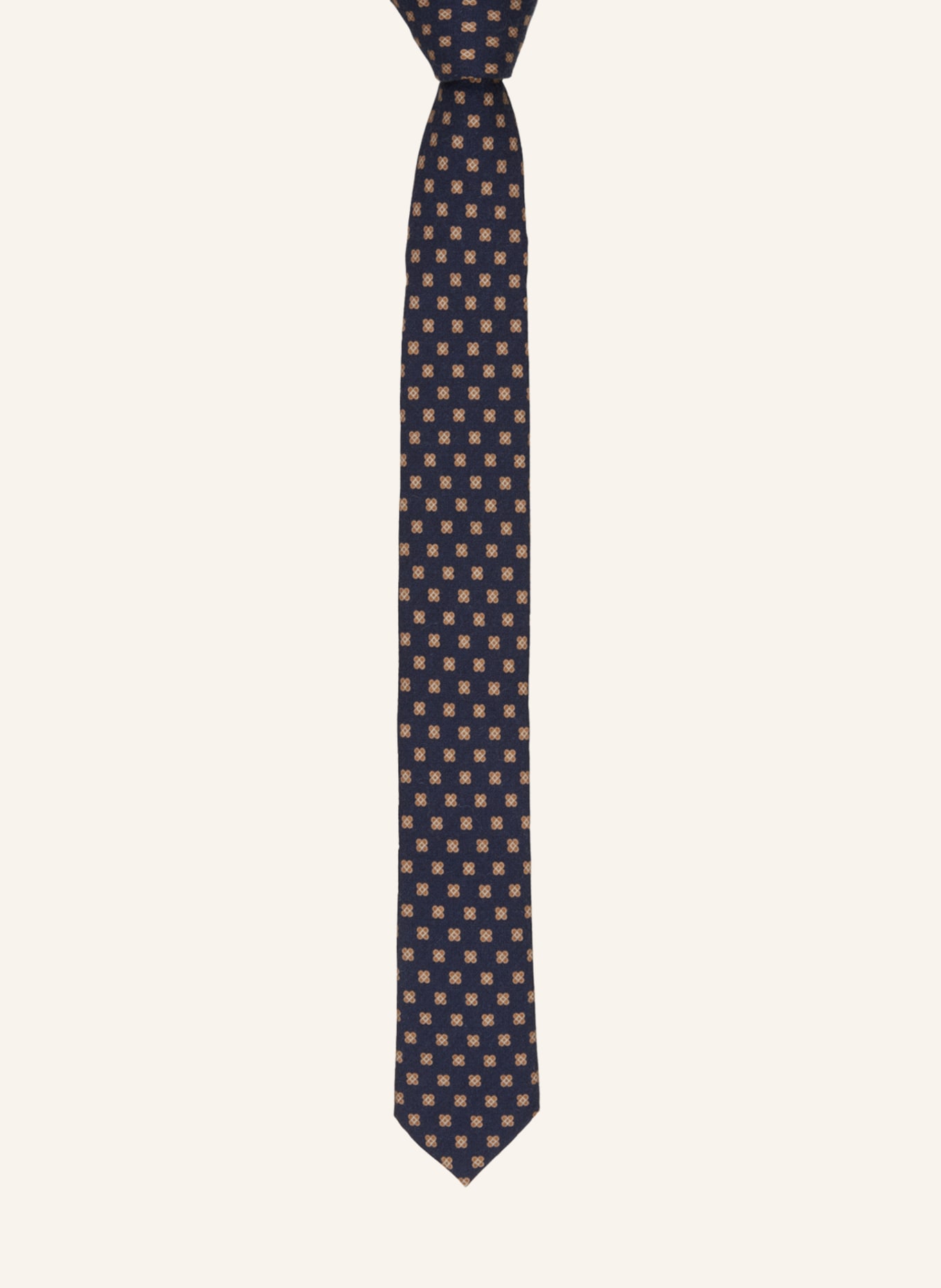 BOSS Krawatte, Farbe: DUNKELBLAU/ HELLBRAUN (Bild 2)