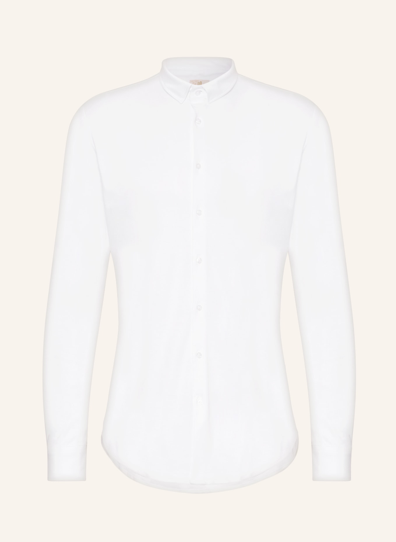 Q1 Manufaktur Jersey shirt extra slim fit, Color: WHITE (Image 1)