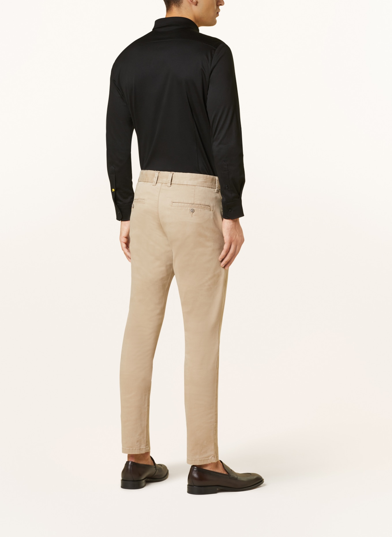 Q1 Manufaktur Jerseyhemd Extra Slim Fit, Farbe: SCHWARZ (Bild 3)