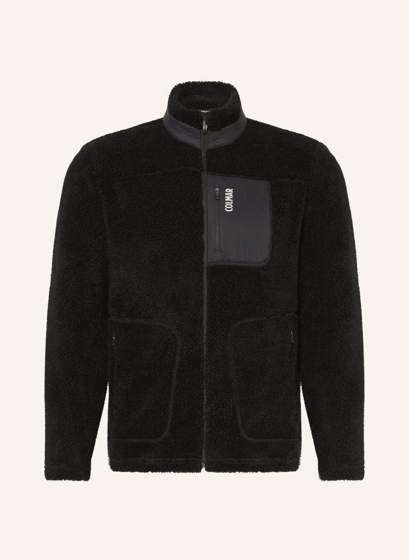 COLMAR Fleece jacket, Color: BLACK (Image 1)