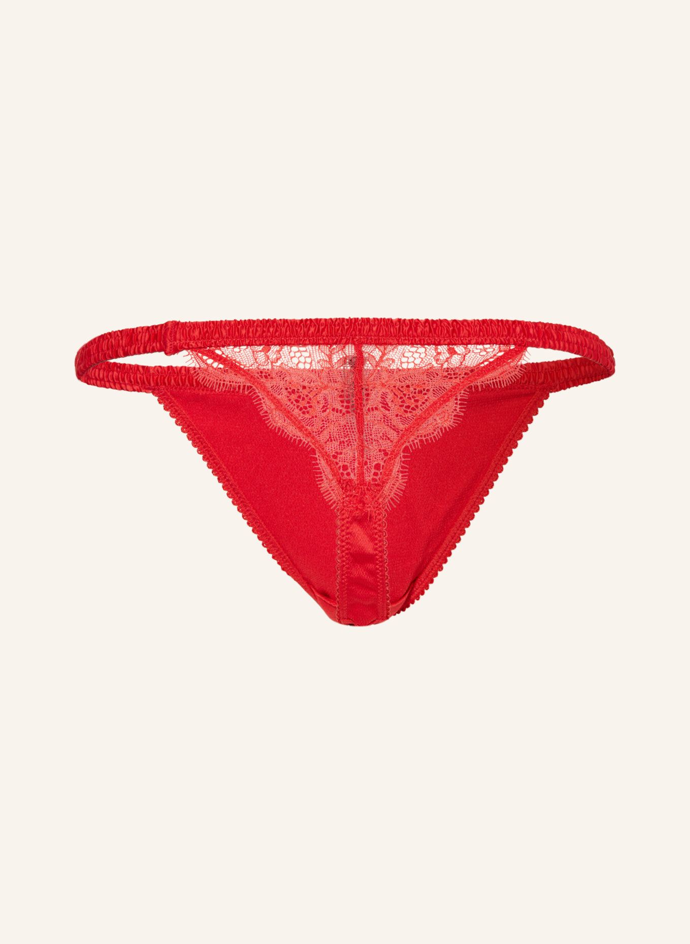 LOVE Stories Thong ROOMSERVICE, Color: RED (Image 2)