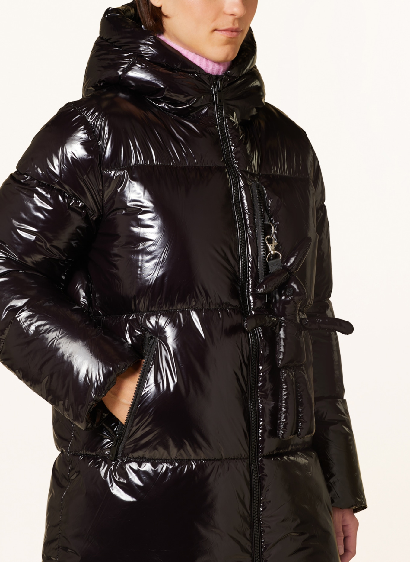 ottod'ame Quilted jacket, Color: BLACK (Image 5)