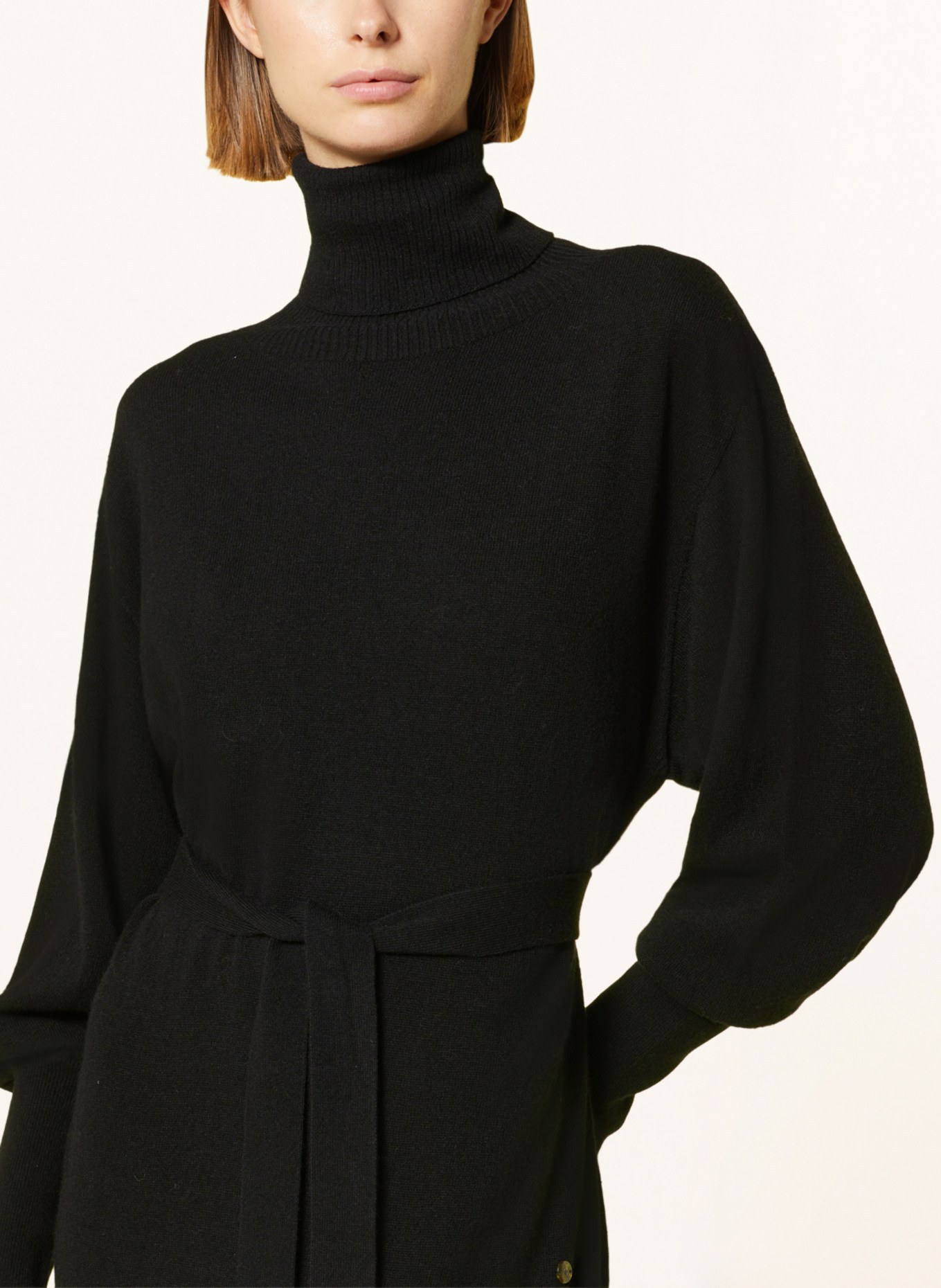 ottod'ame Knit dress, Color: BLACK (Image 4)
