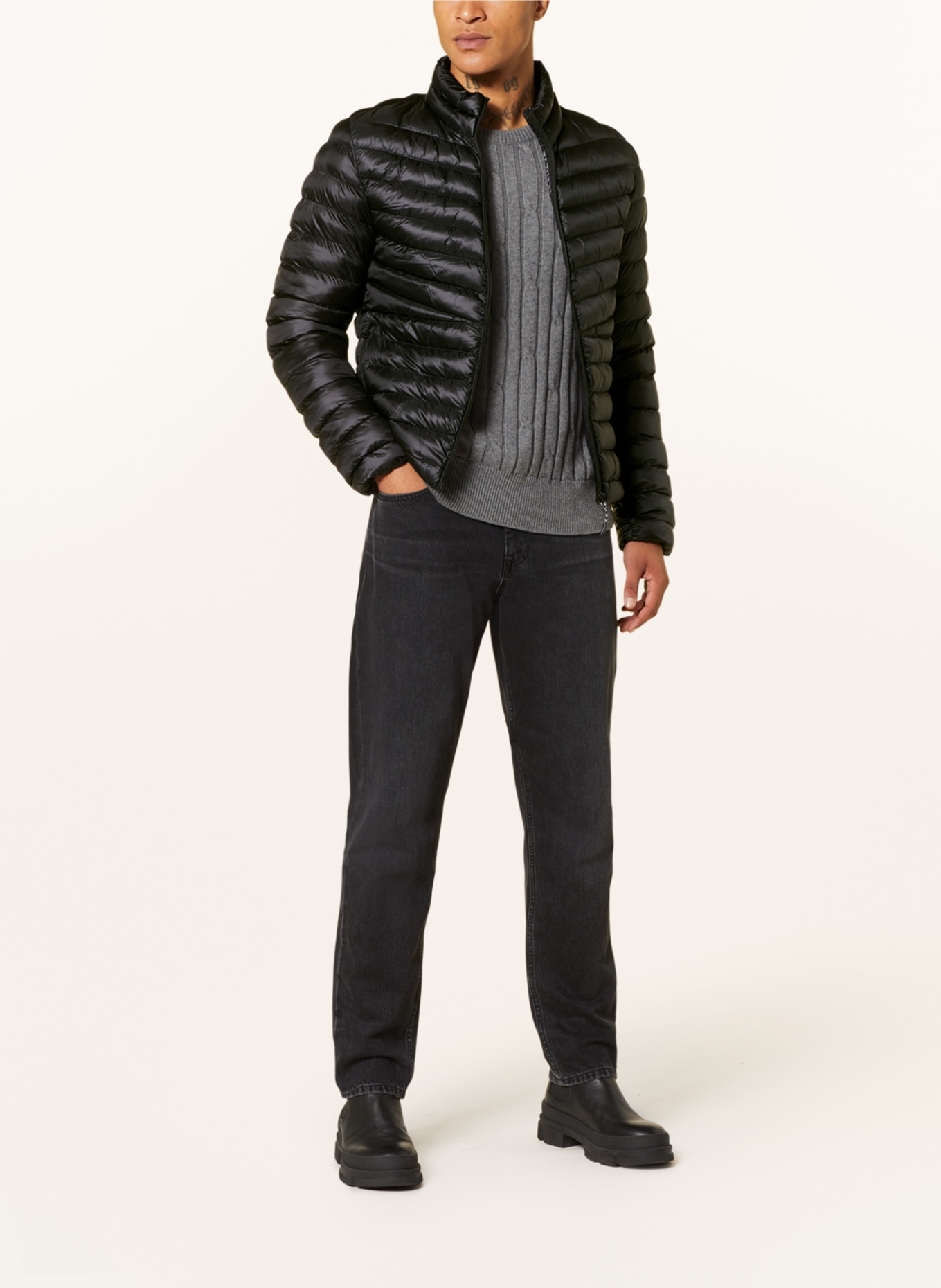 Dolomite Quilted jacket GARD, Color: BLACK (Image 2)