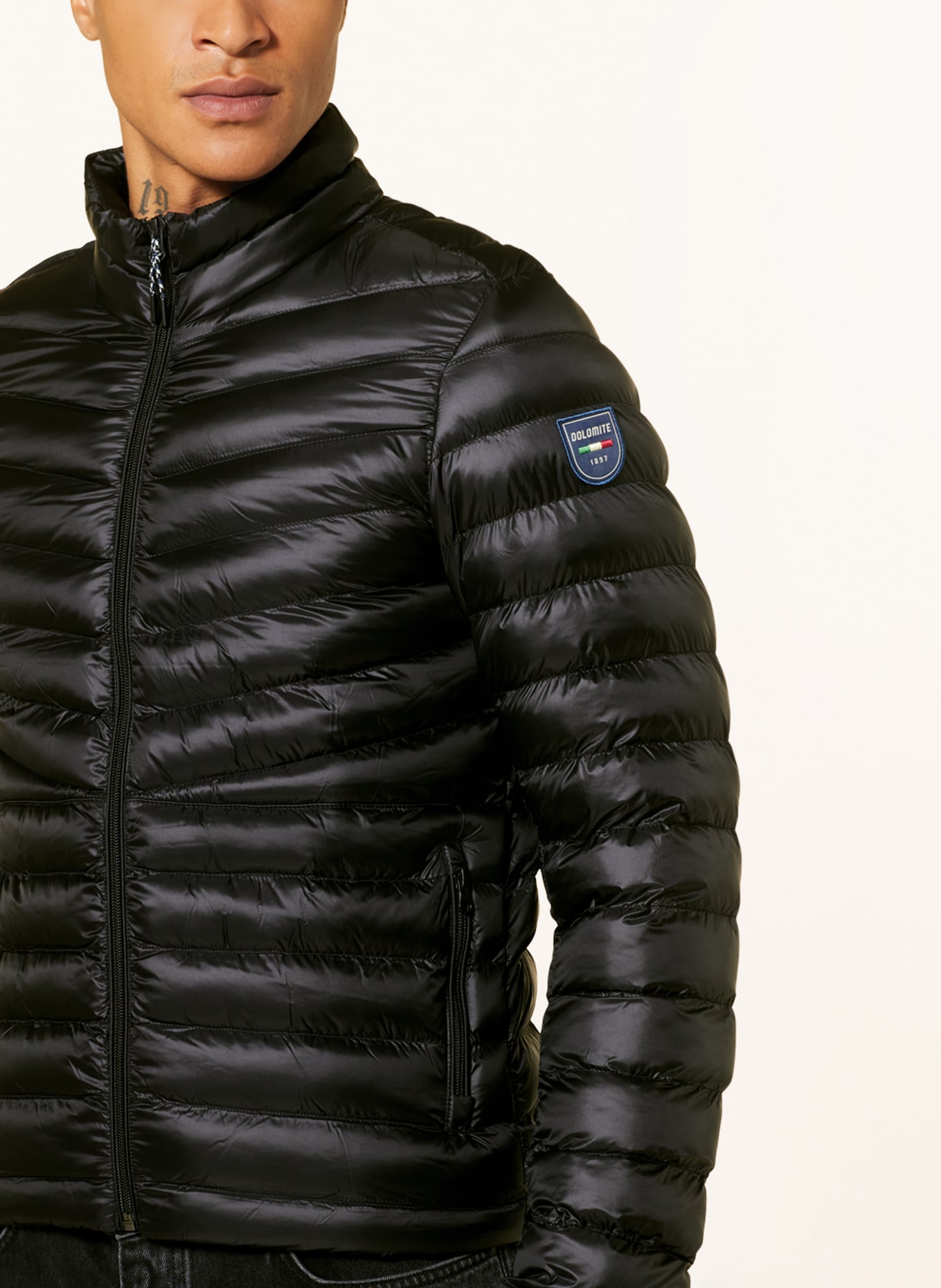 Dolomite Quilted jacket GARD, Color: BLACK (Image 4)