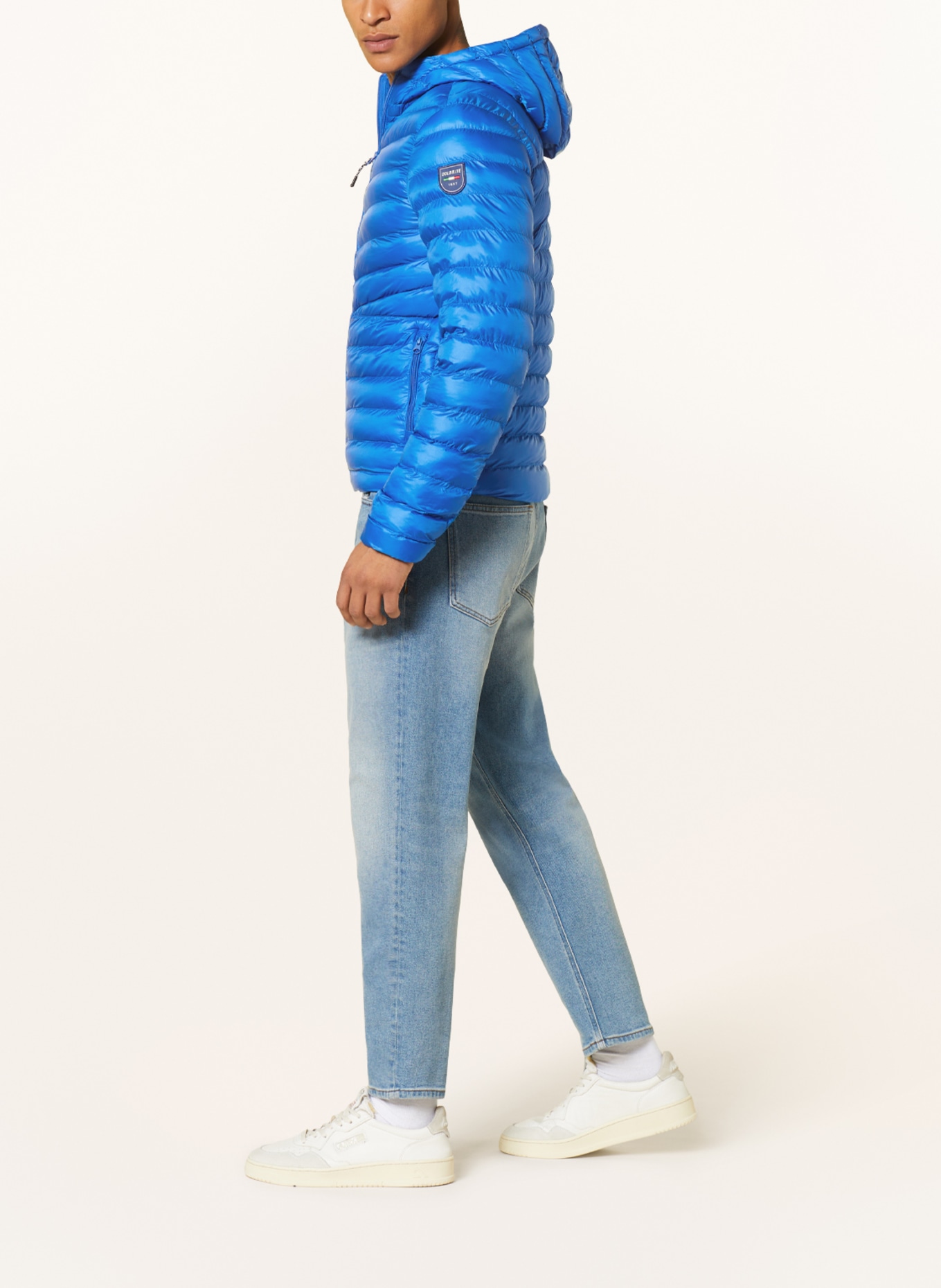 Dolomite Quilted jacket GARD, Color: BLUE (Image 4)