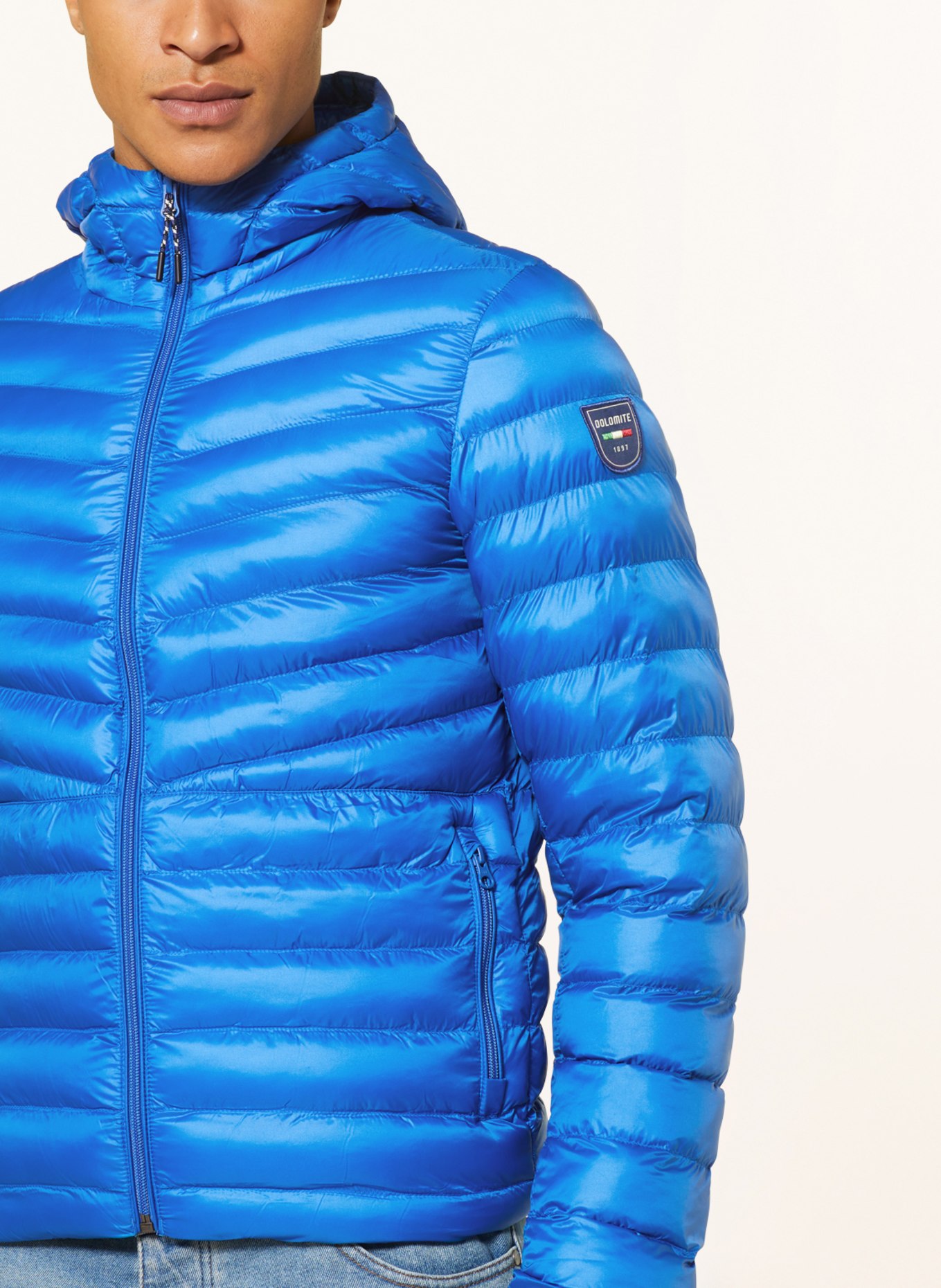 Dolomite Quilted jacket GARD, Color: BLUE (Image 5)