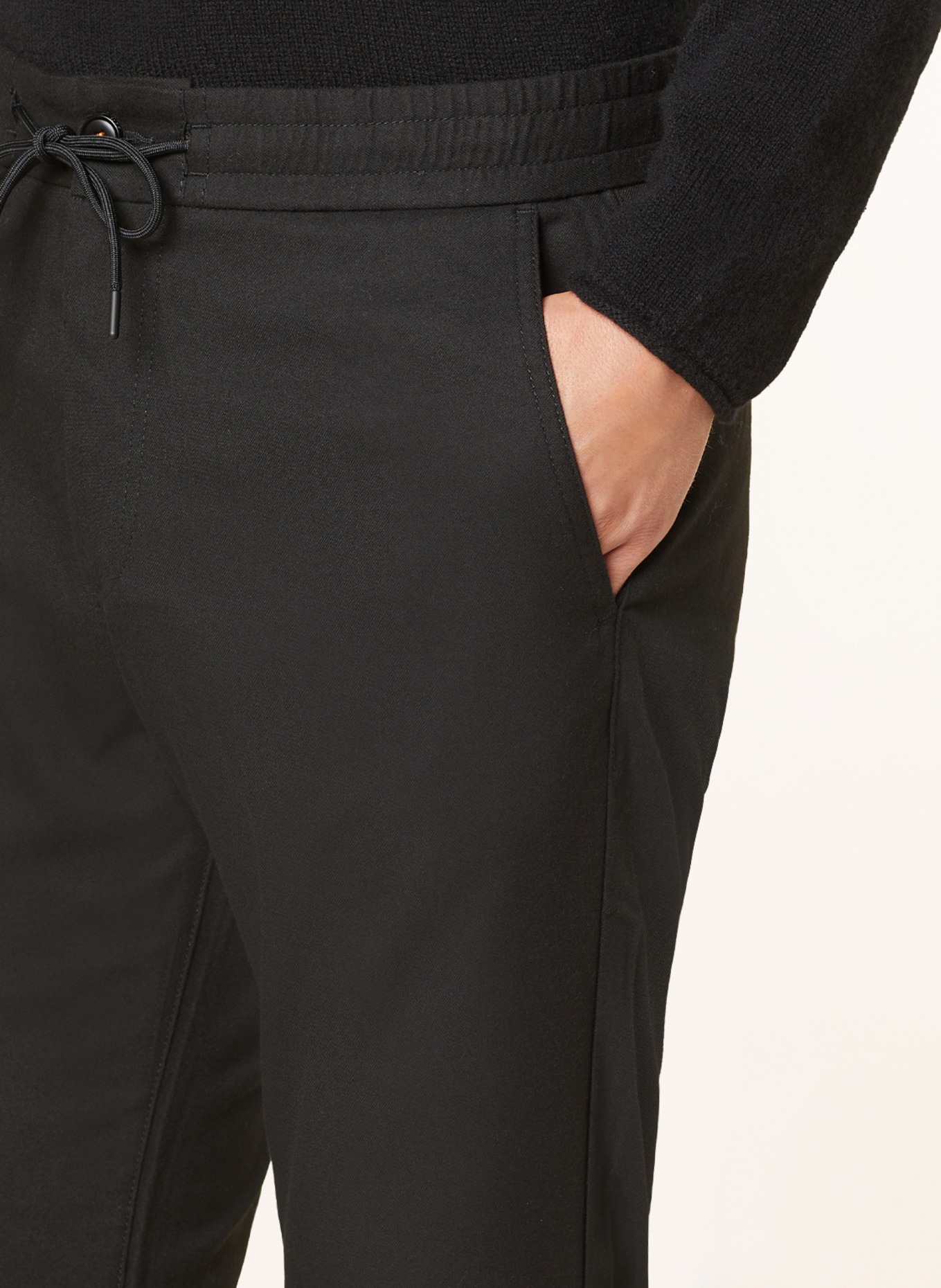 BOSS Chinos CHINO TAPERED DS tapered fit, Color: BLACK (Image 6)
