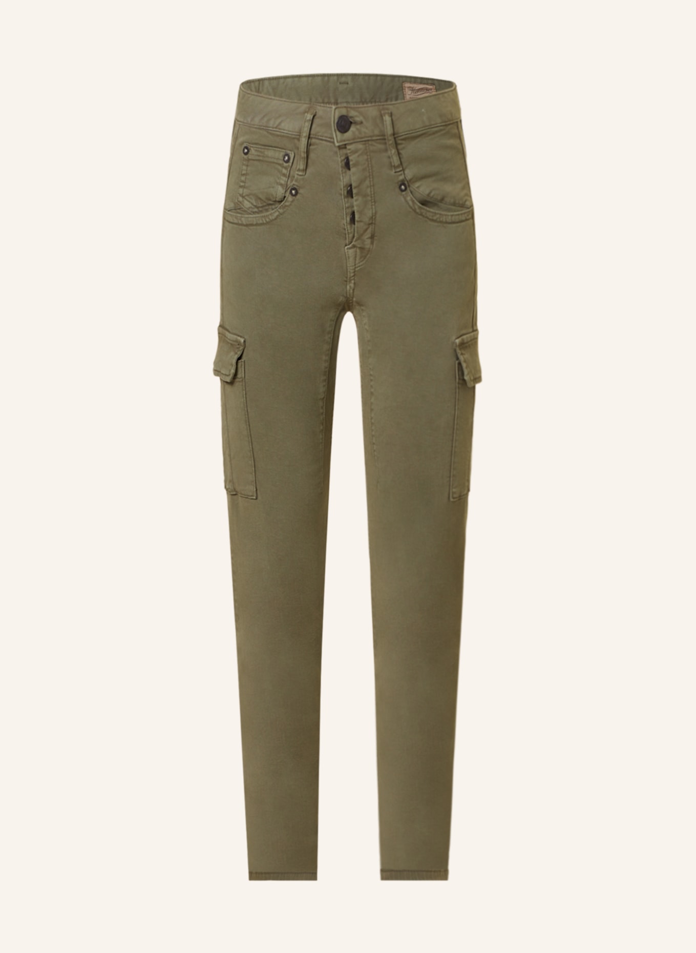 Herrlicher Cargo pants SHYRA, Color: OLIVE (Image 1)