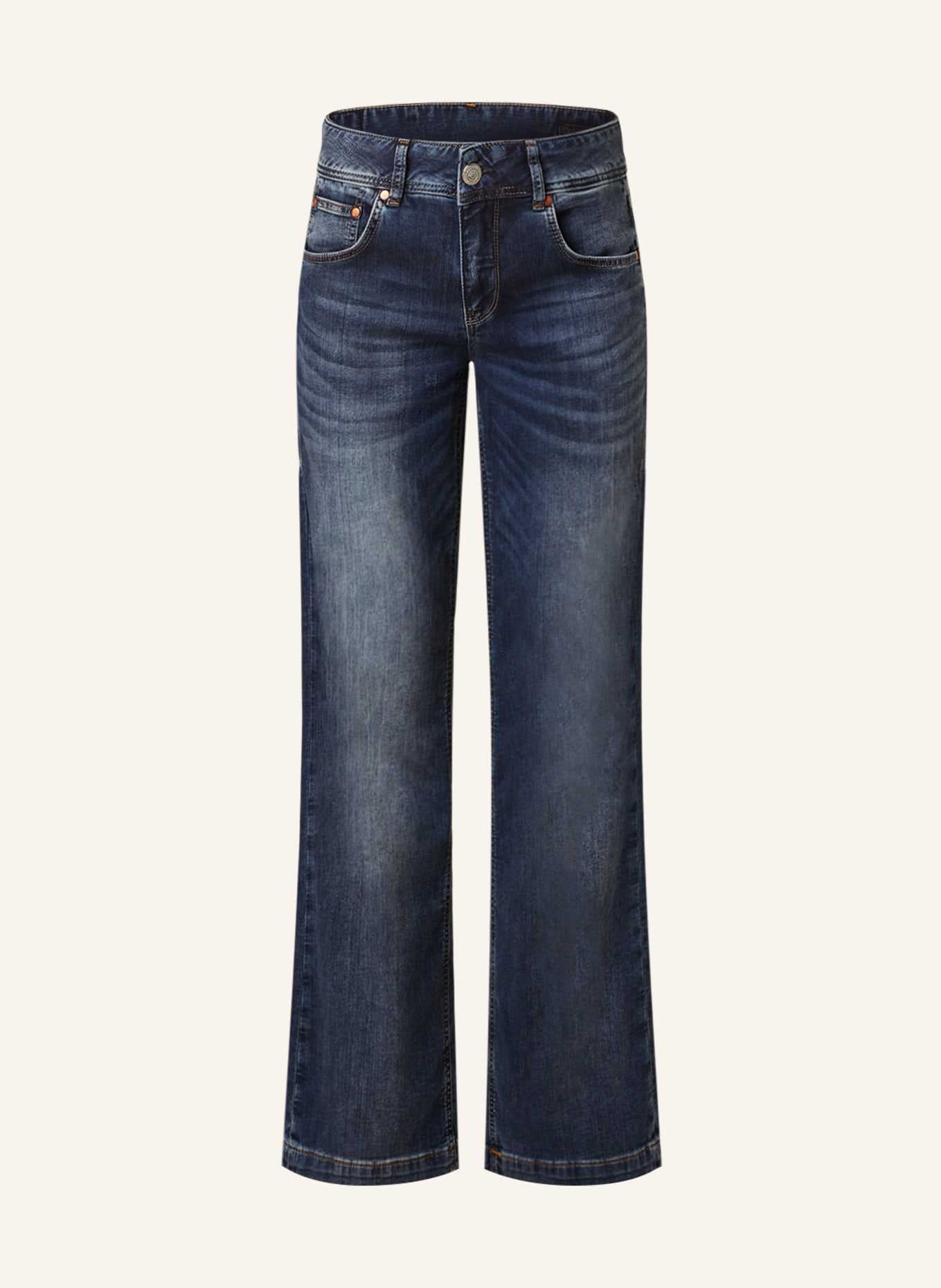 Herrlicher Flared Jeans EDNA, Farbe: 771 releaxed (Bild 1)