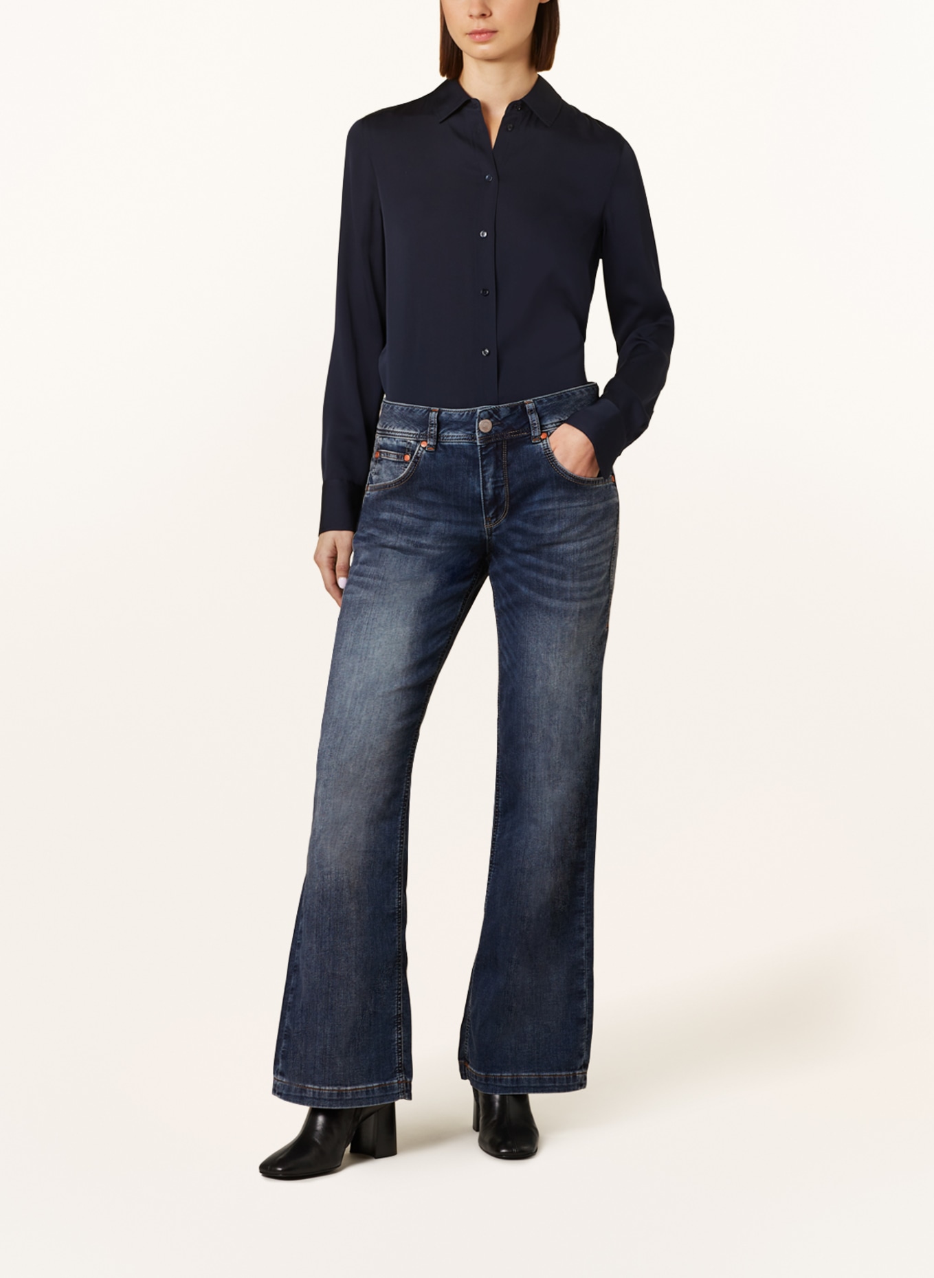 Herrlicher Flared jeans EDNA, Color: 771 releaxed (Image 2)