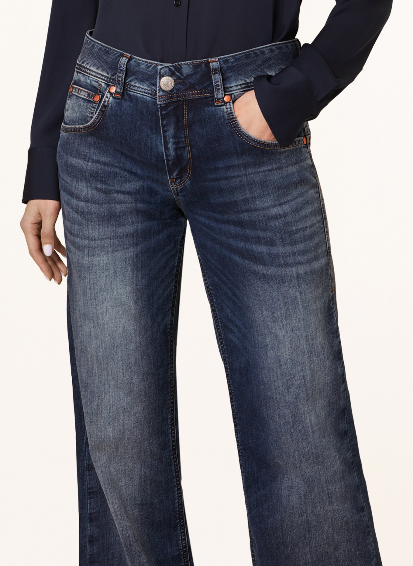 Herrlicher Flared jeans EDNA, Color: 771 releaxed (Image 5)