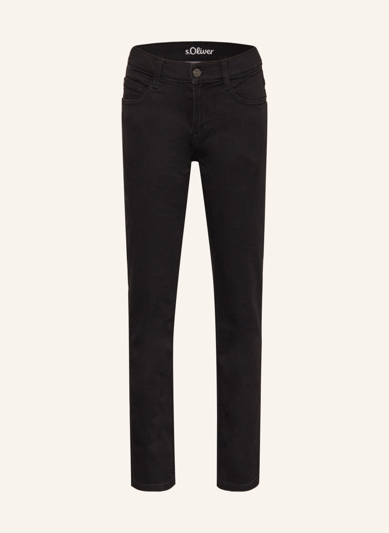 s.Oliver RED Jeans PETE Regular Fit, Farbe: 98Z2 GREY/BLACK (Bild 1)