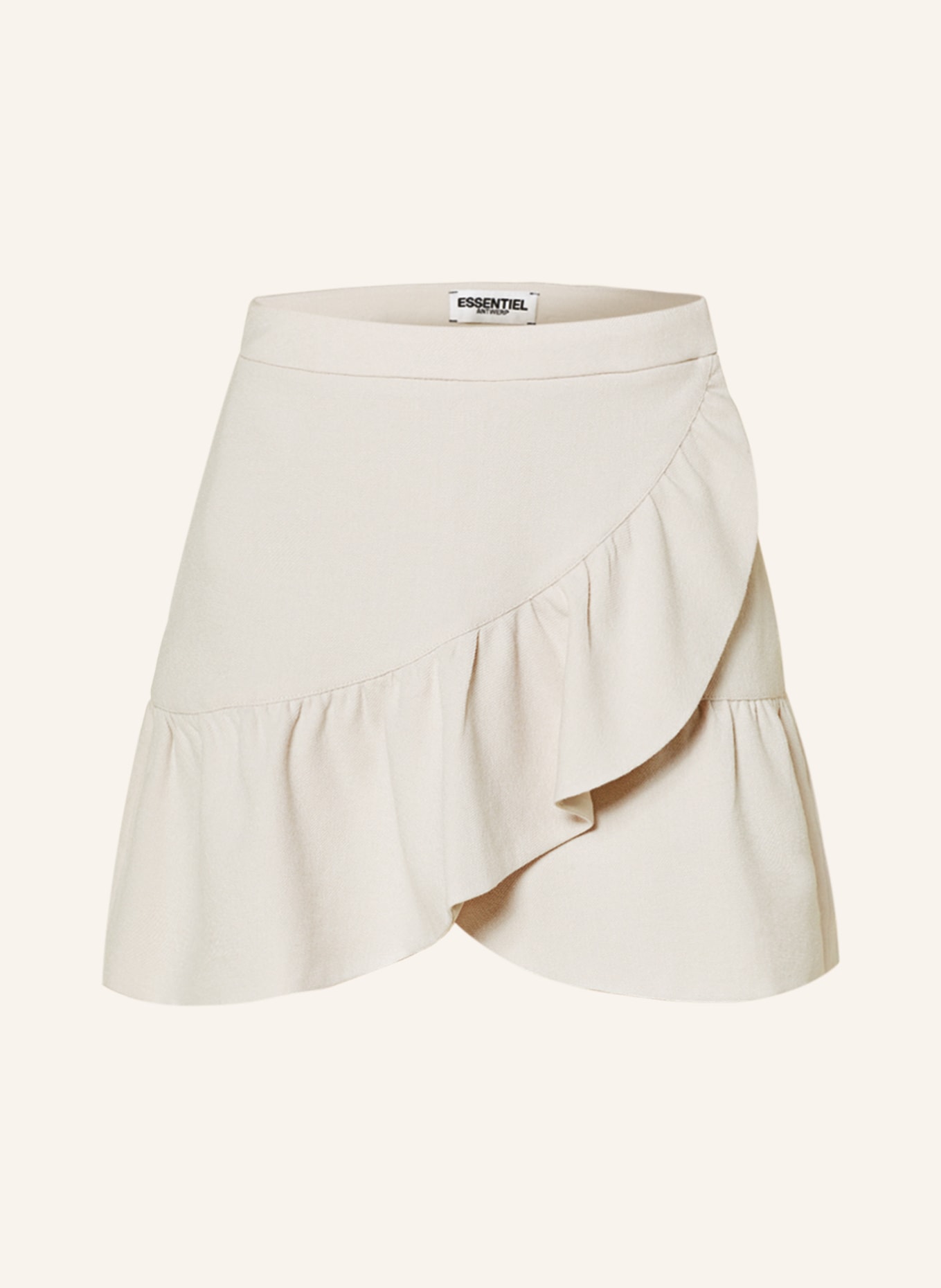 H&m white wrap skirt sale