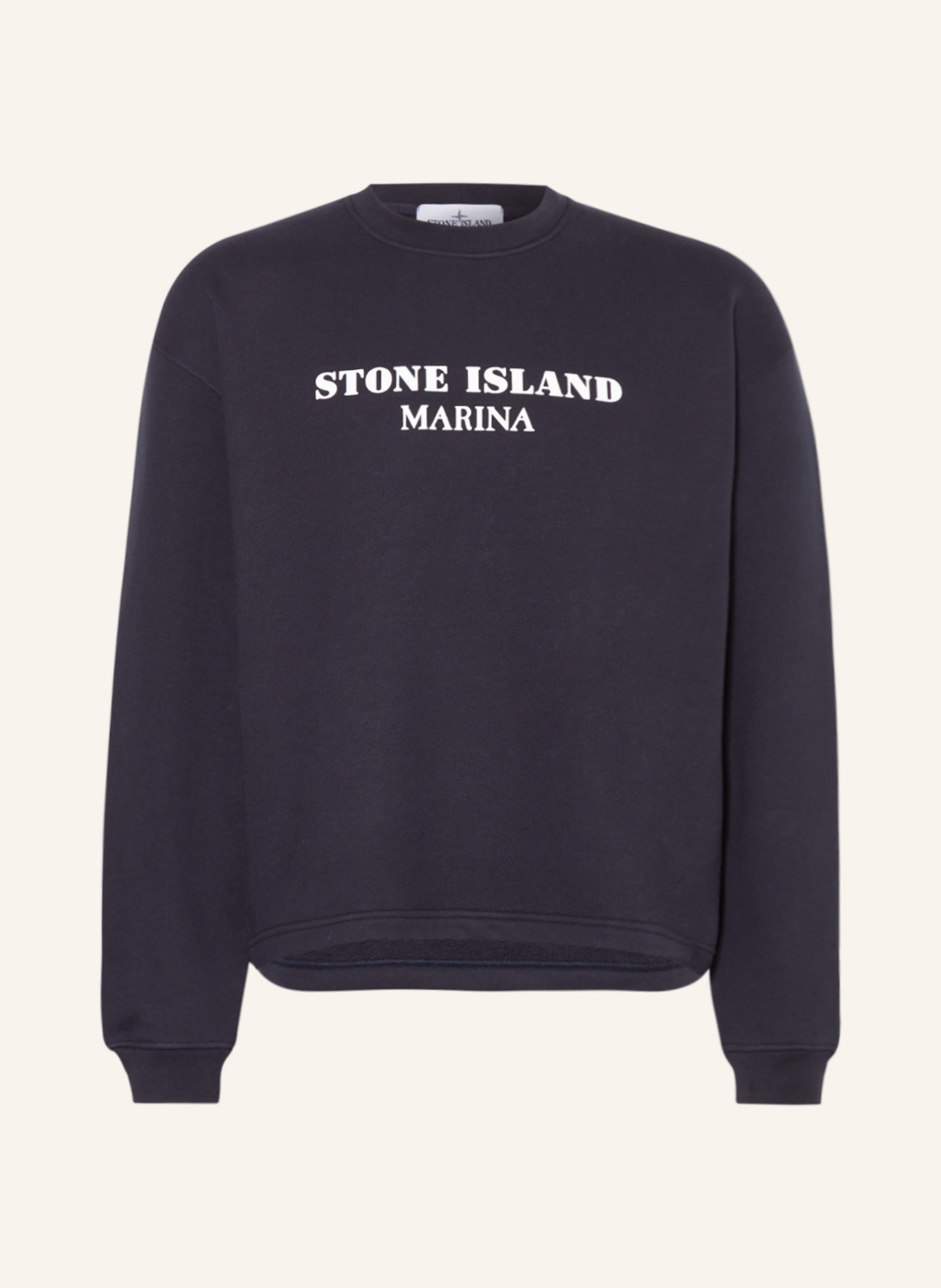 STONE ISLAND Sweatshirt, Color: DARK BLUE/ WHITE (Image 1)