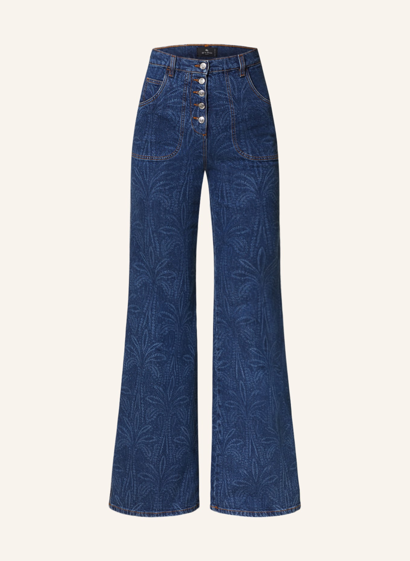 ETRO Flared jeans, Color: 0200 BLUE (Image 1)