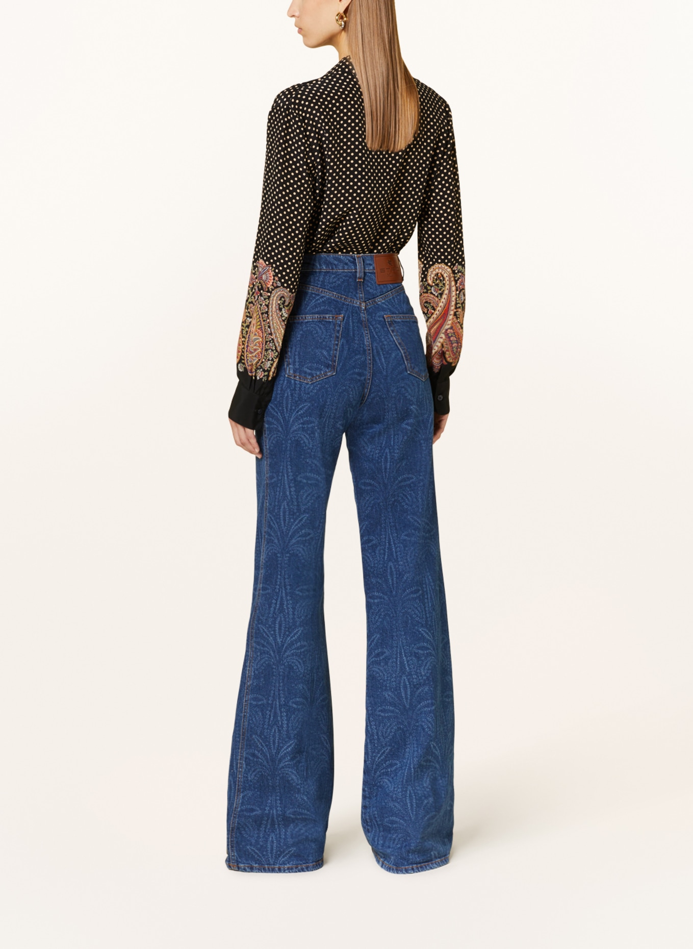 ETRO Flared jeans, Color: 0200 BLUE (Image 3)