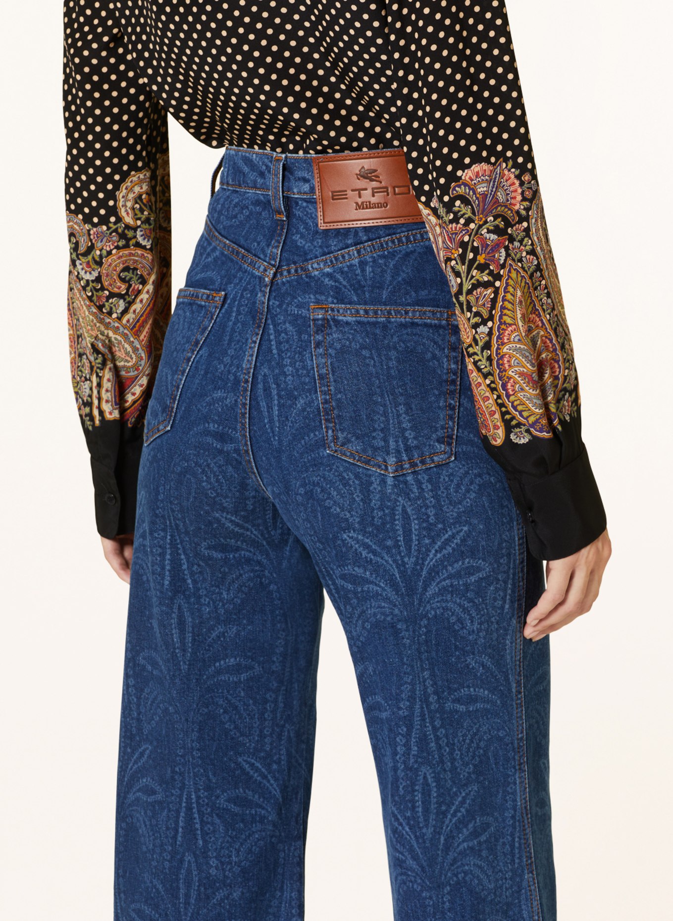 ETRO Flared jeans, Color: 0200 BLUE (Image 5)