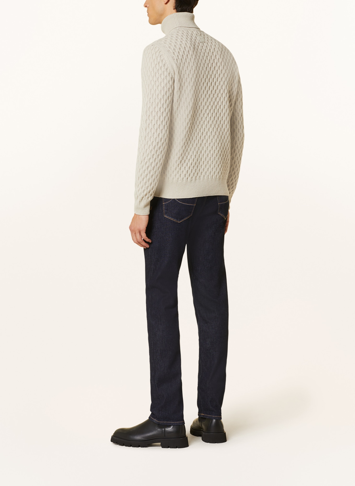 JACOB COHEN Turtleneck sweater, Color: CREAM (Image 3)