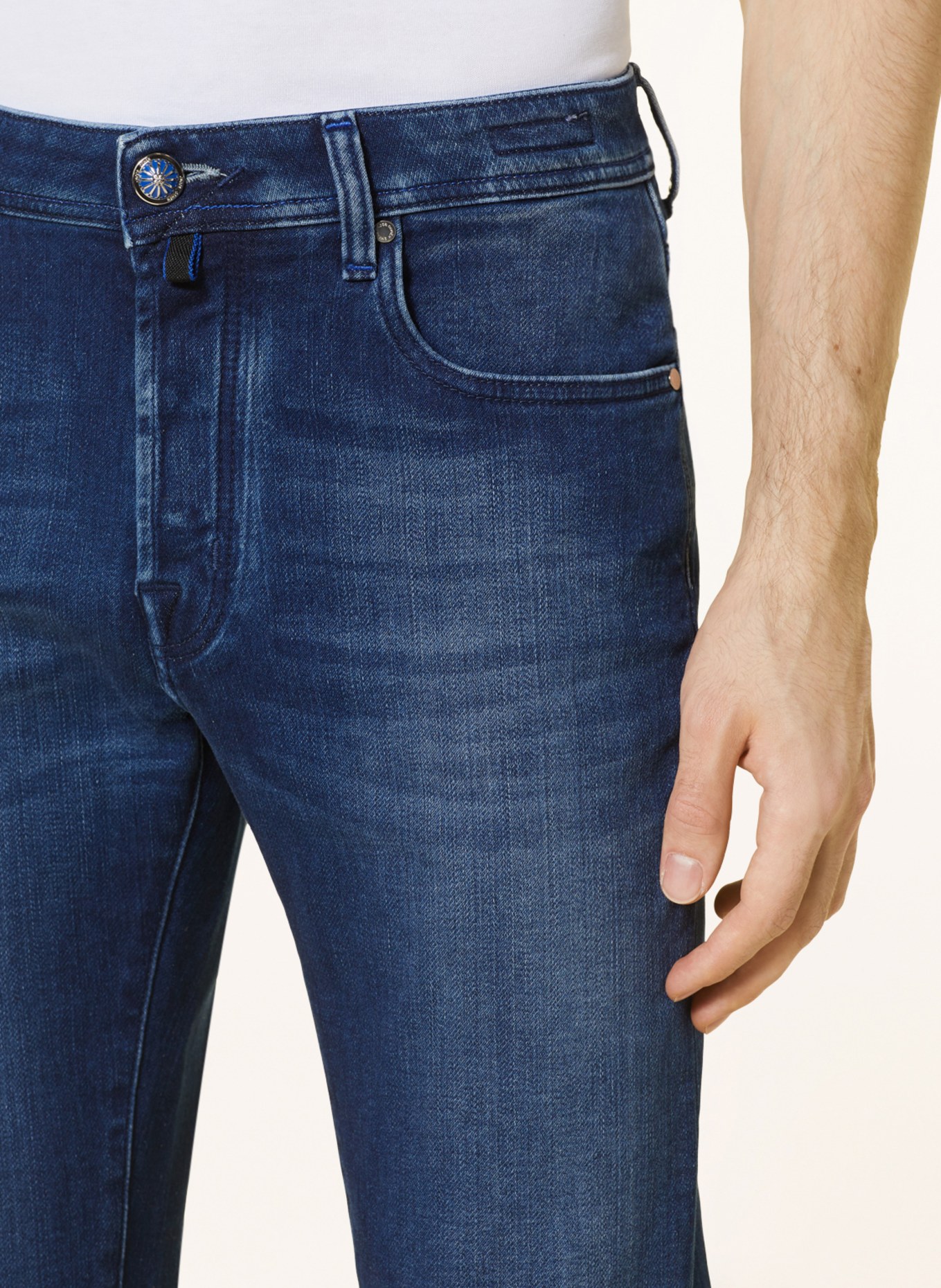 JACOB COHEN Jeans BARD Slim Fit, Farbe: 583D Mid Blue (Bild 5)