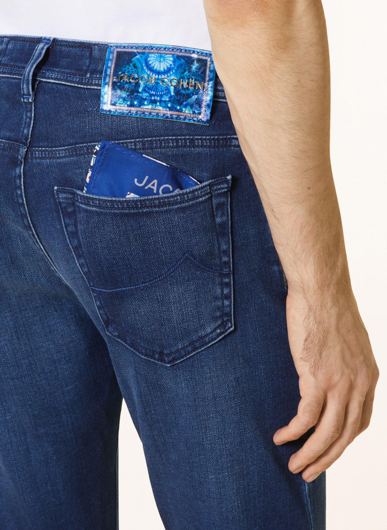 JACOB COHEN Jeans BARD Slim Fit, Farbe: 583D Mid Blue (Bild 6)