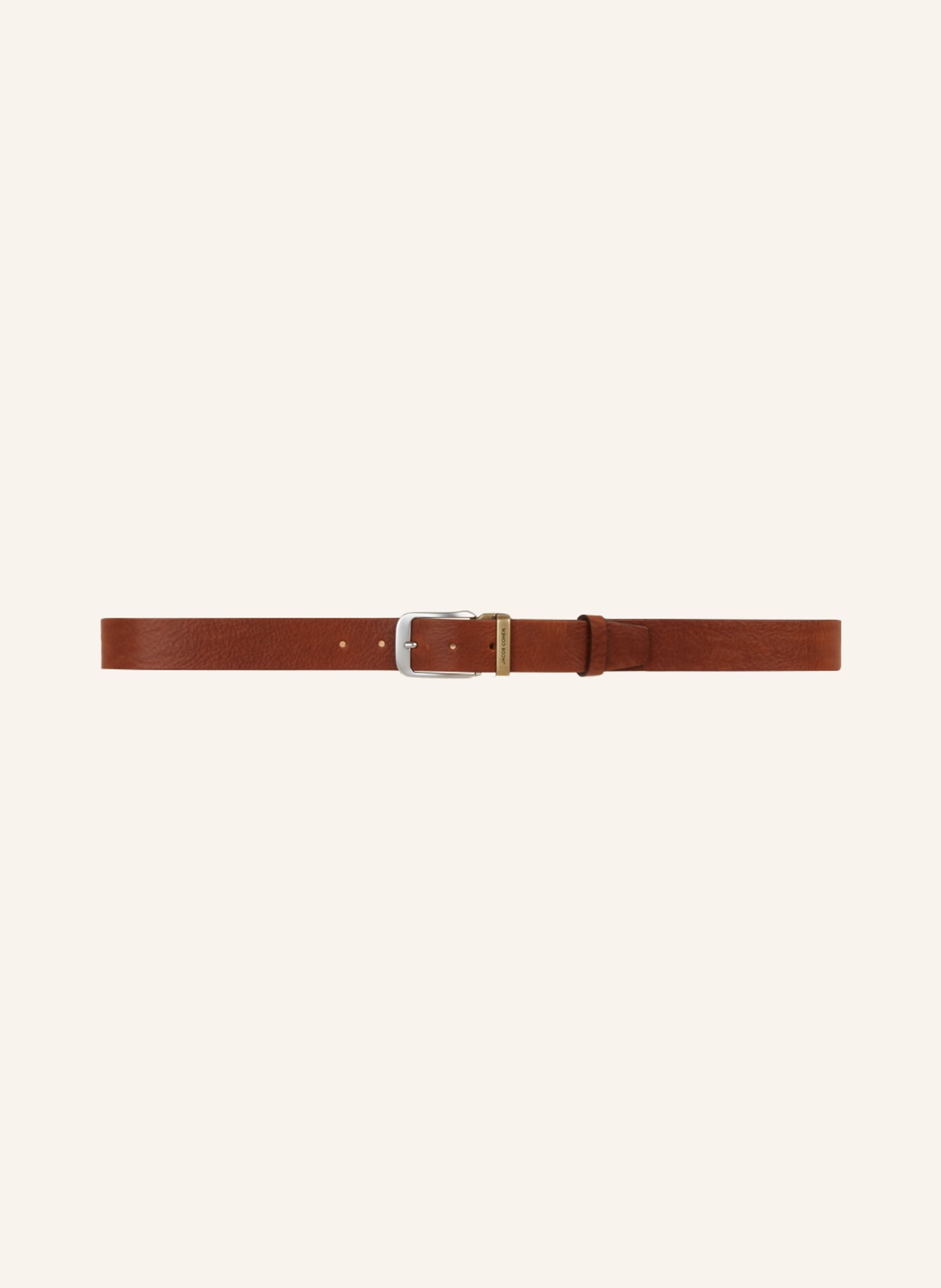 JACOB COHEN Leather belt, Color: COGNAC (Image 2)