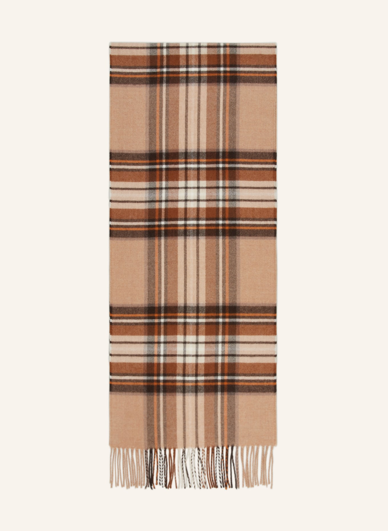 STROKESMAN'S Schal, Farbe: CAMEL/ BRAUN/ DUNKELBRAUN (Bild 1)