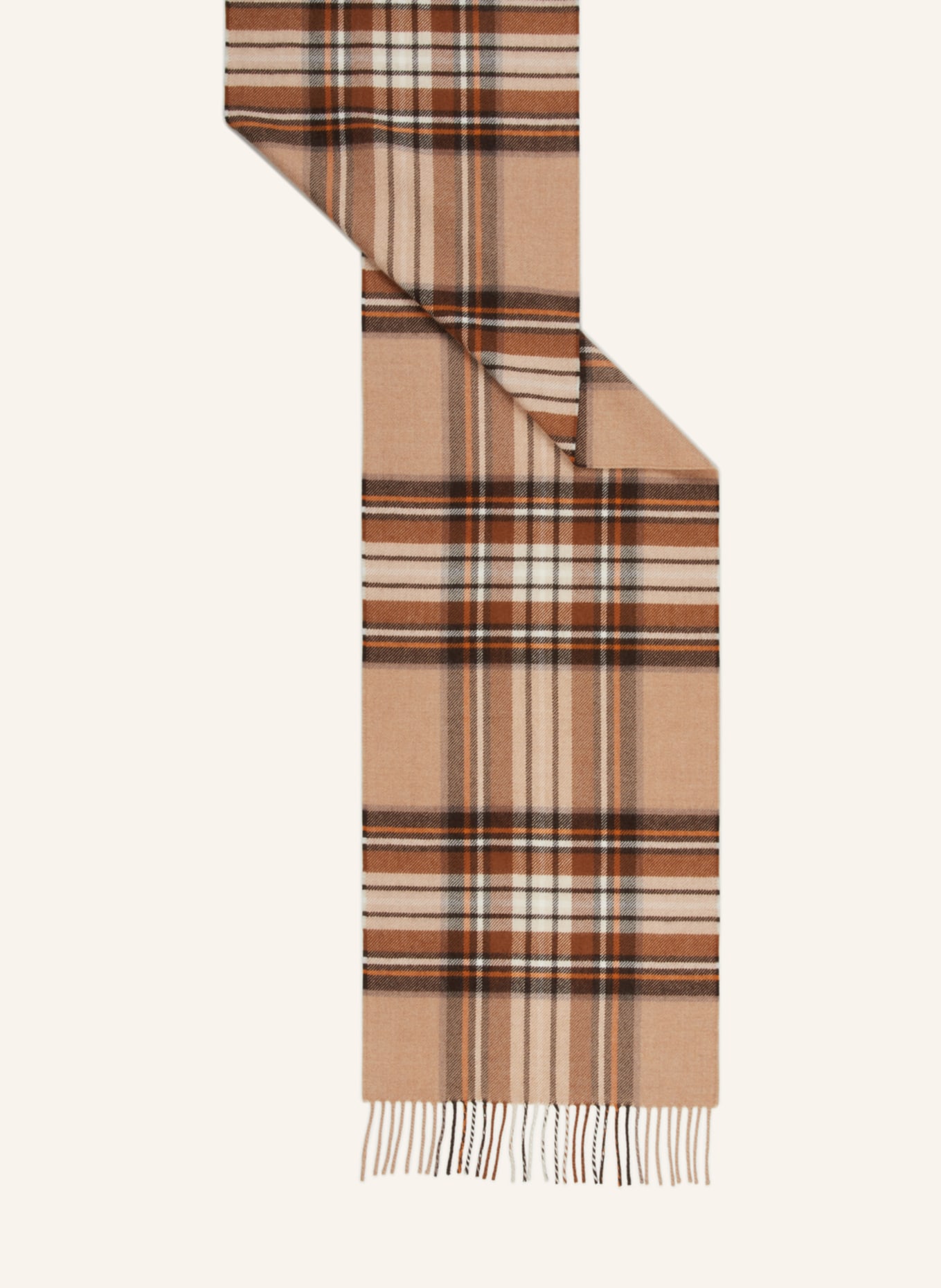 STROKESMAN'S Schal, Farbe: CAMEL/ BRAUN/ DUNKELBRAUN (Bild 2)