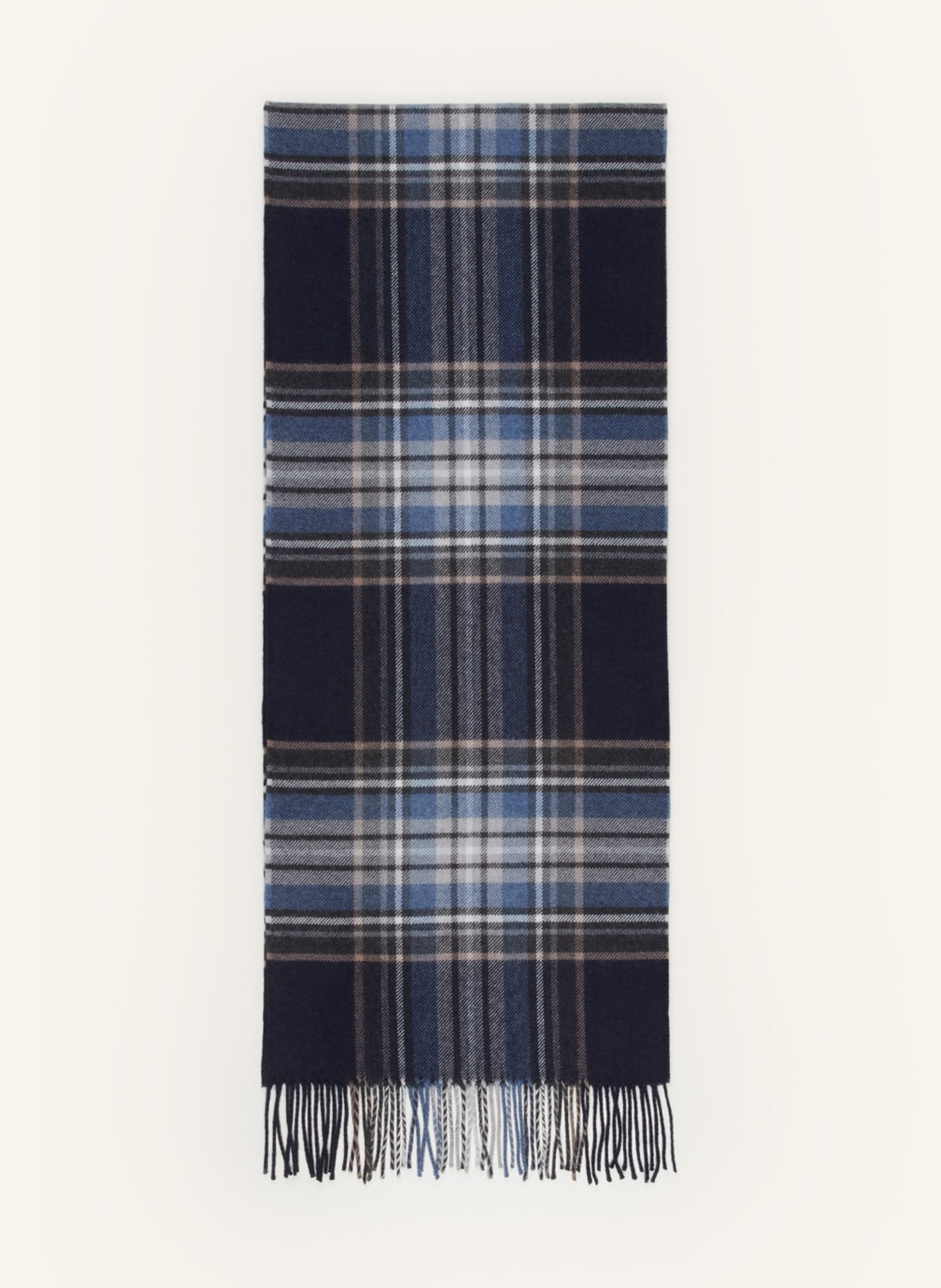 STROKESMAN'S Schal, Farbe: DUNKELBLAU/ DUNKELGRAU/ HELLBLAU (Bild 1)