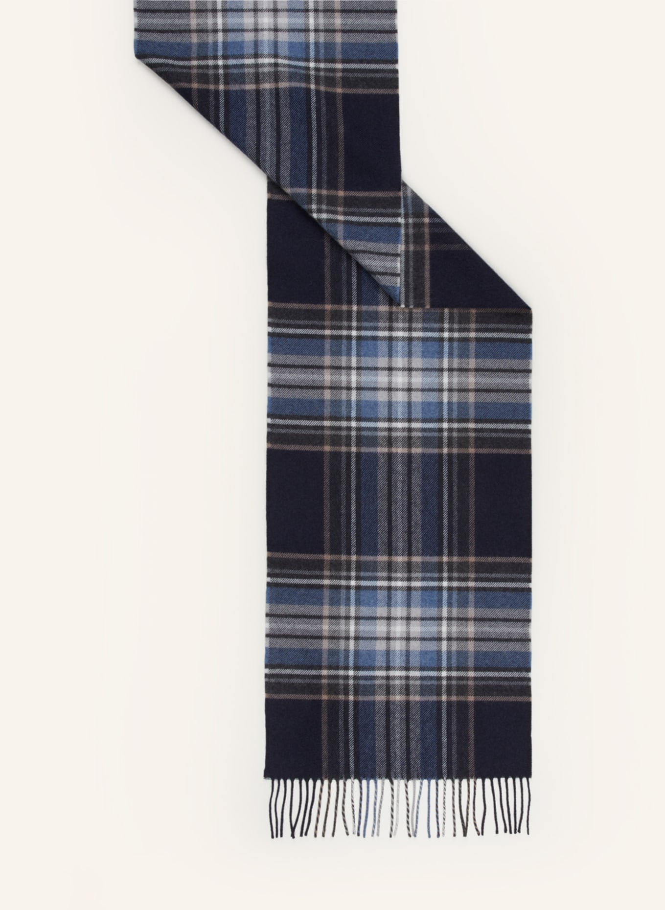 STROKESMAN'S Schal, Farbe: DUNKELBLAU/ DUNKELGRAU/ HELLBLAU (Bild 2)