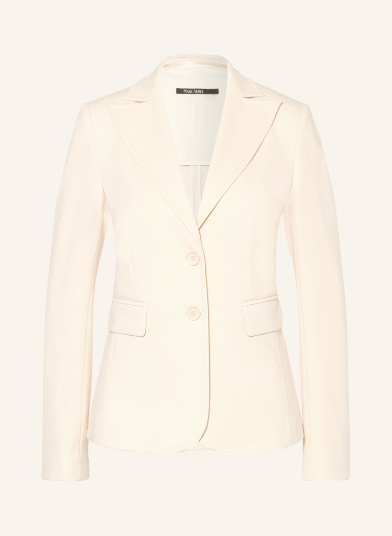 MARC AUREL Jersey blazer, Color: CREAM (Image 1)